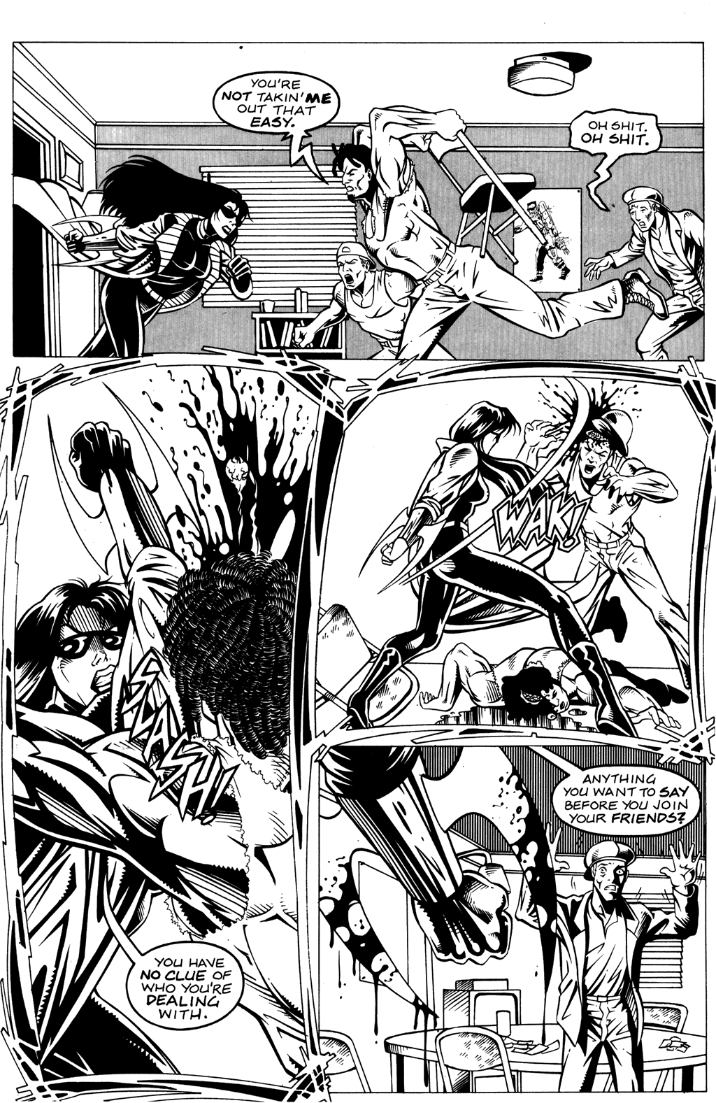 Read online Razor: Uncut comic -  Issue #17 - 9