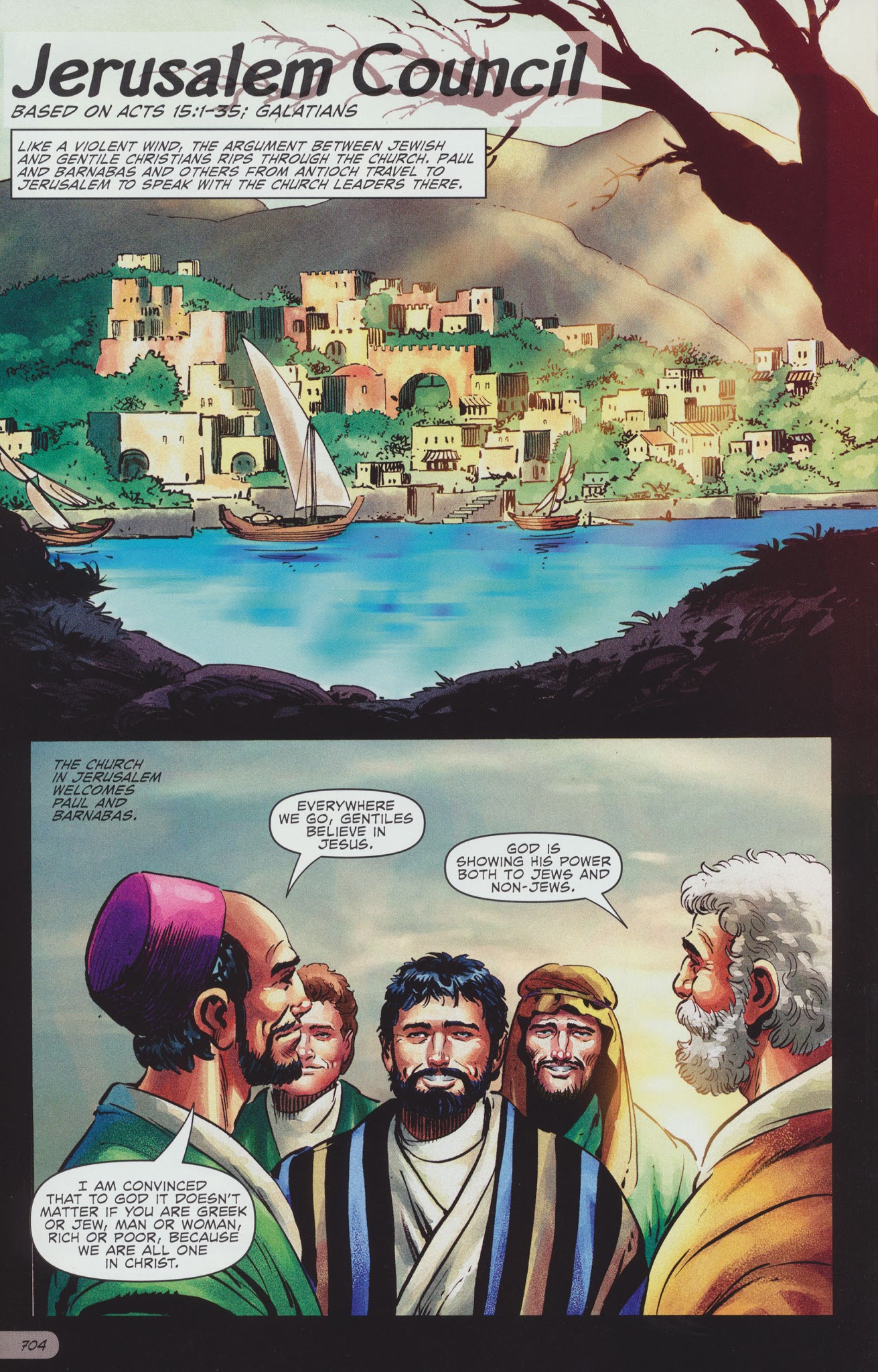 Read online The Action Bible comic -  Issue # TPB 2 - 327