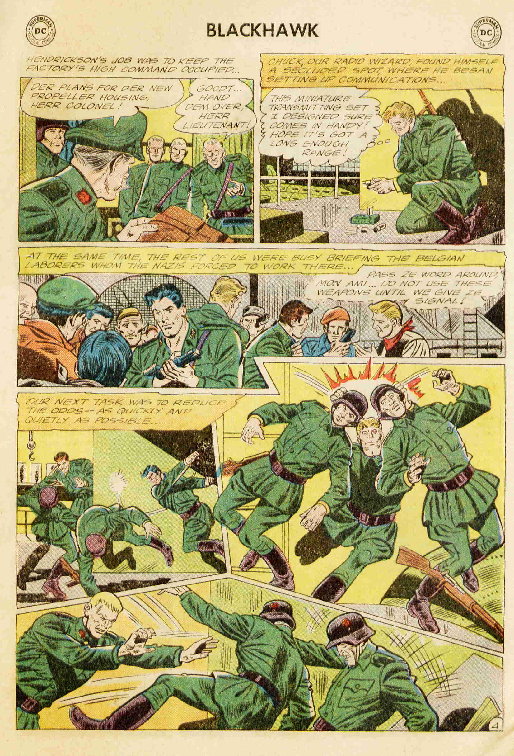 Read online Blackhawk (1957) comic -  Issue #207 - 25