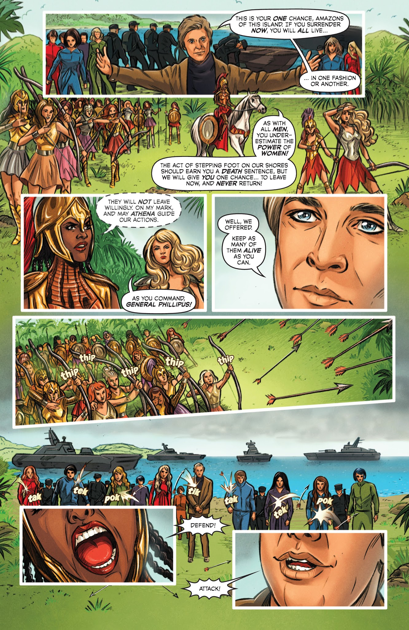 Read online Wonder Woman '77 Meets The Bionic Woman comic -  Issue #5 - 7