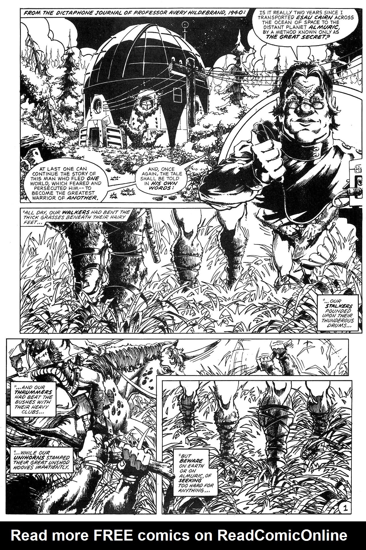 Read online Ironhand of Almuric comic -  Issue #1 - 3