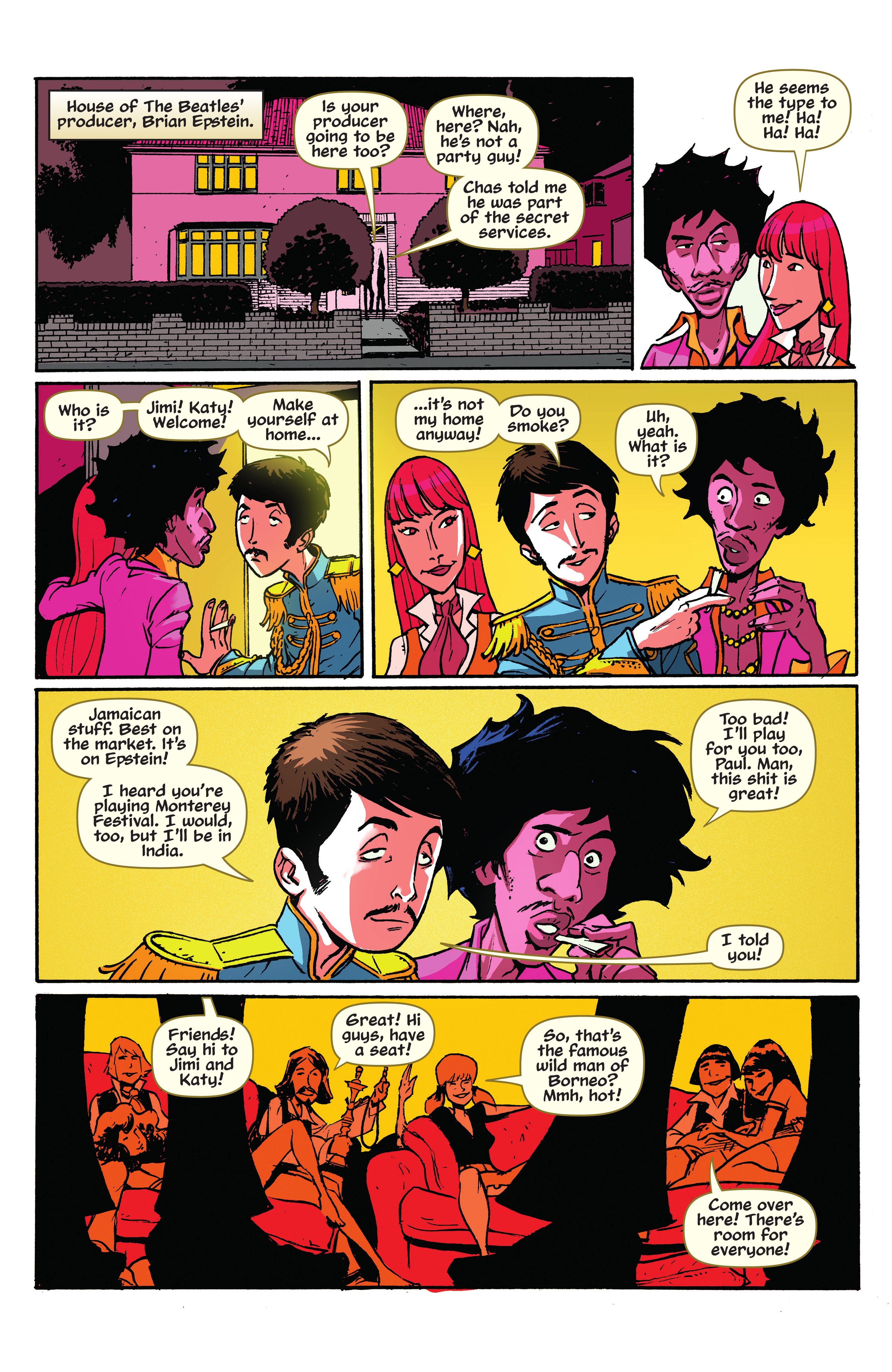 Read online Hendrix: Electric Requiem comic -  Issue # TPB - 74