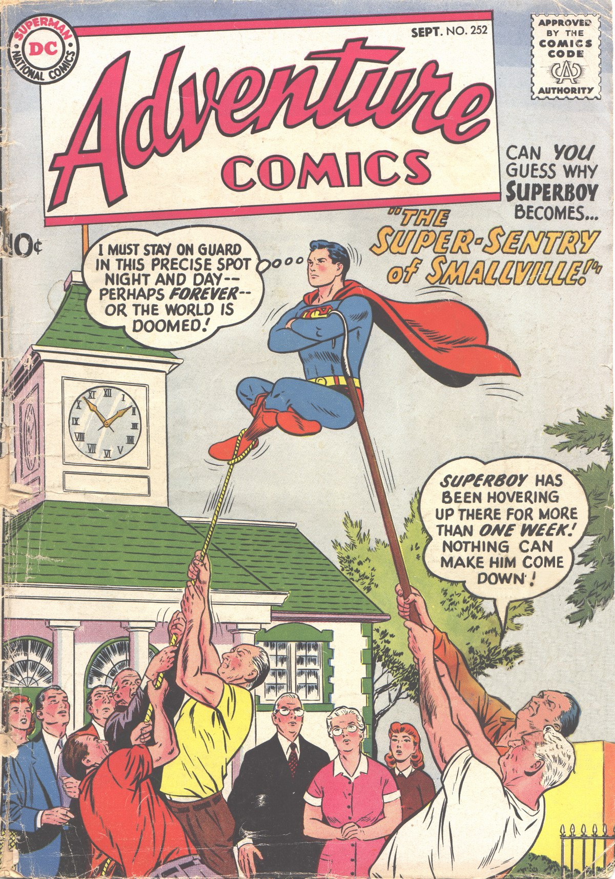 Read online Adventure Comics (1938) comic -  Issue #252 - 1
