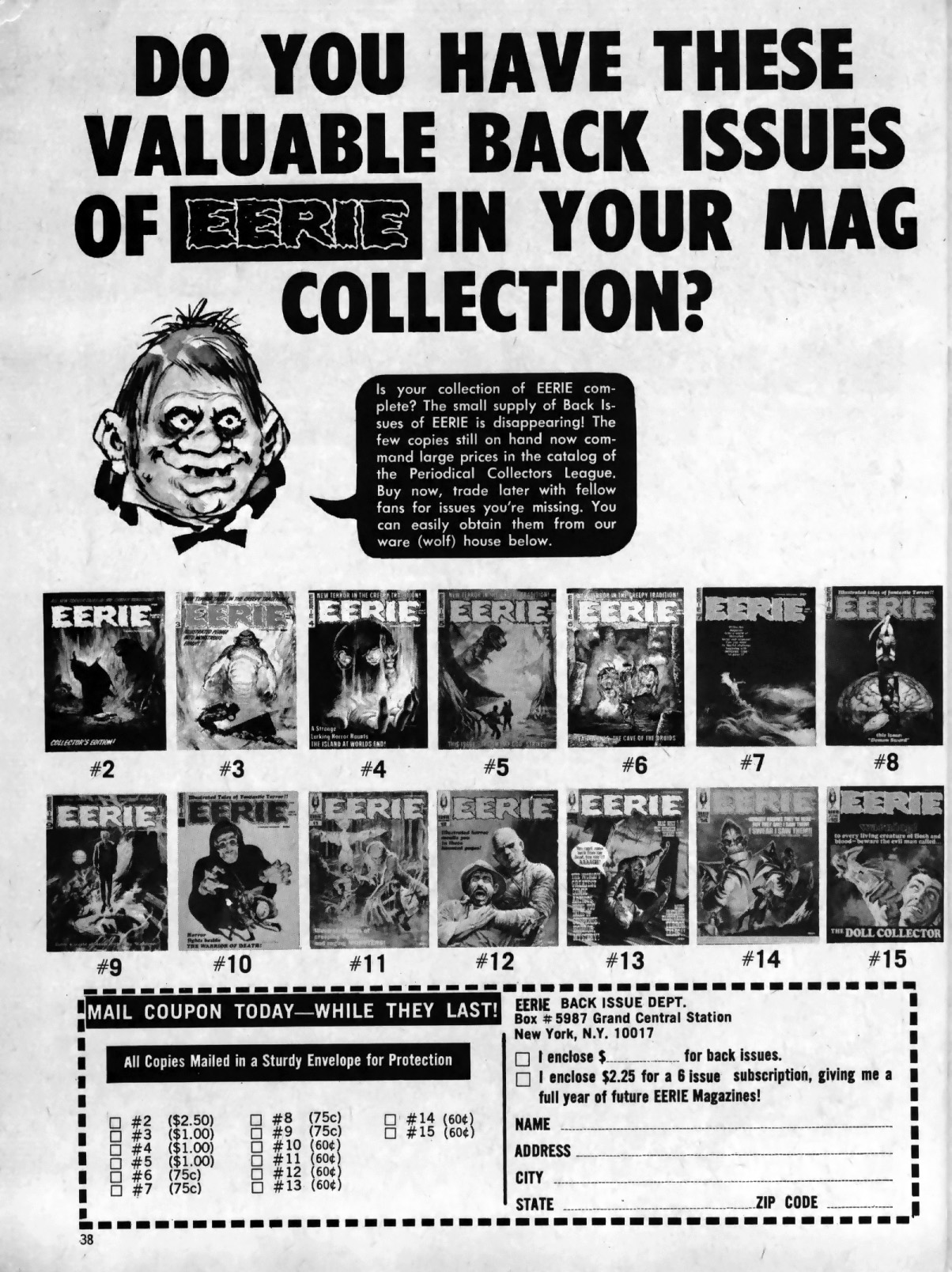 Creepy (1964) Issue #23 #23 - English 38