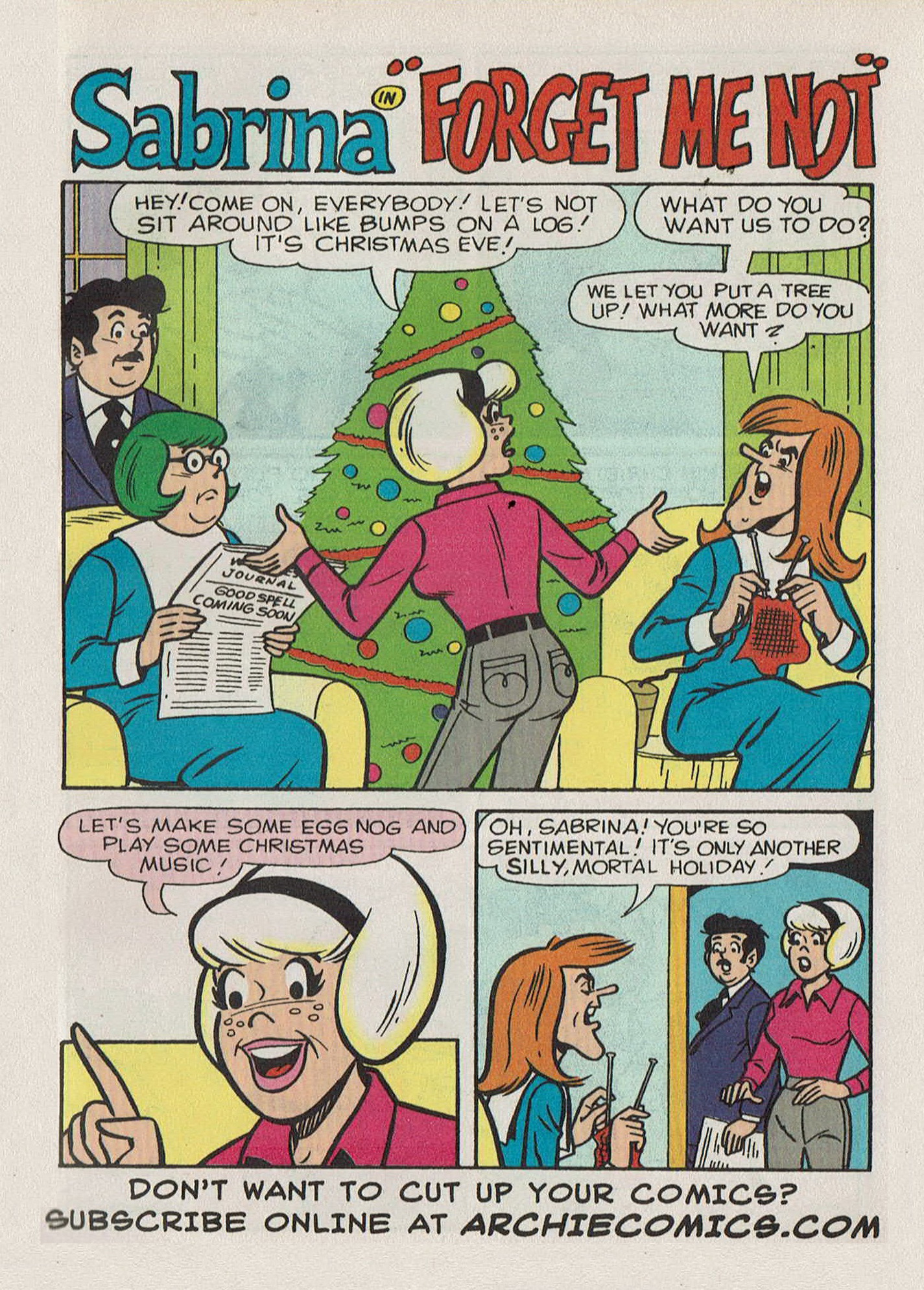 Read online Archie's Holiday Fun Digest comic -  Issue #12 - 63