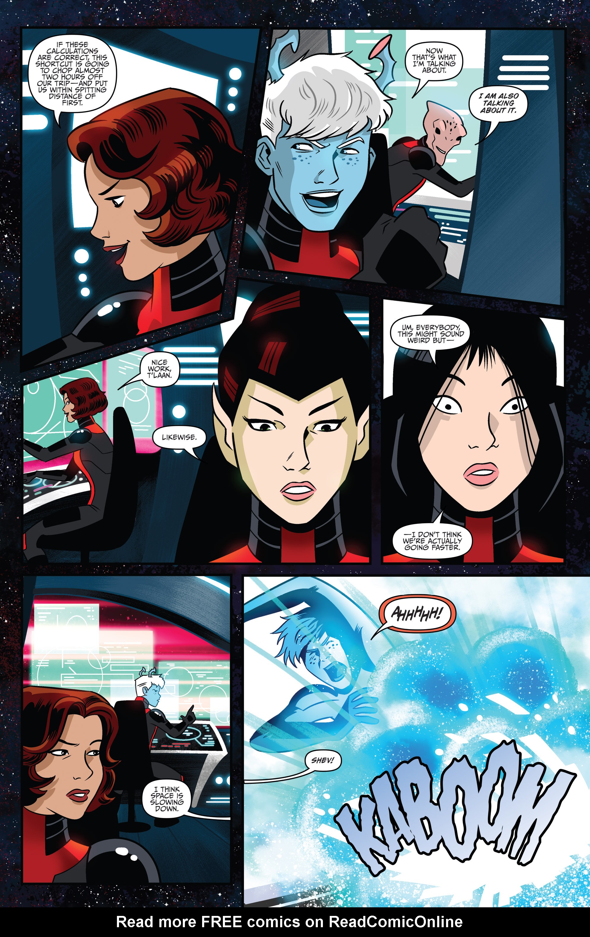 Read online Star Trek: Starfleet Academy (2015) comic -  Issue #4 - 19