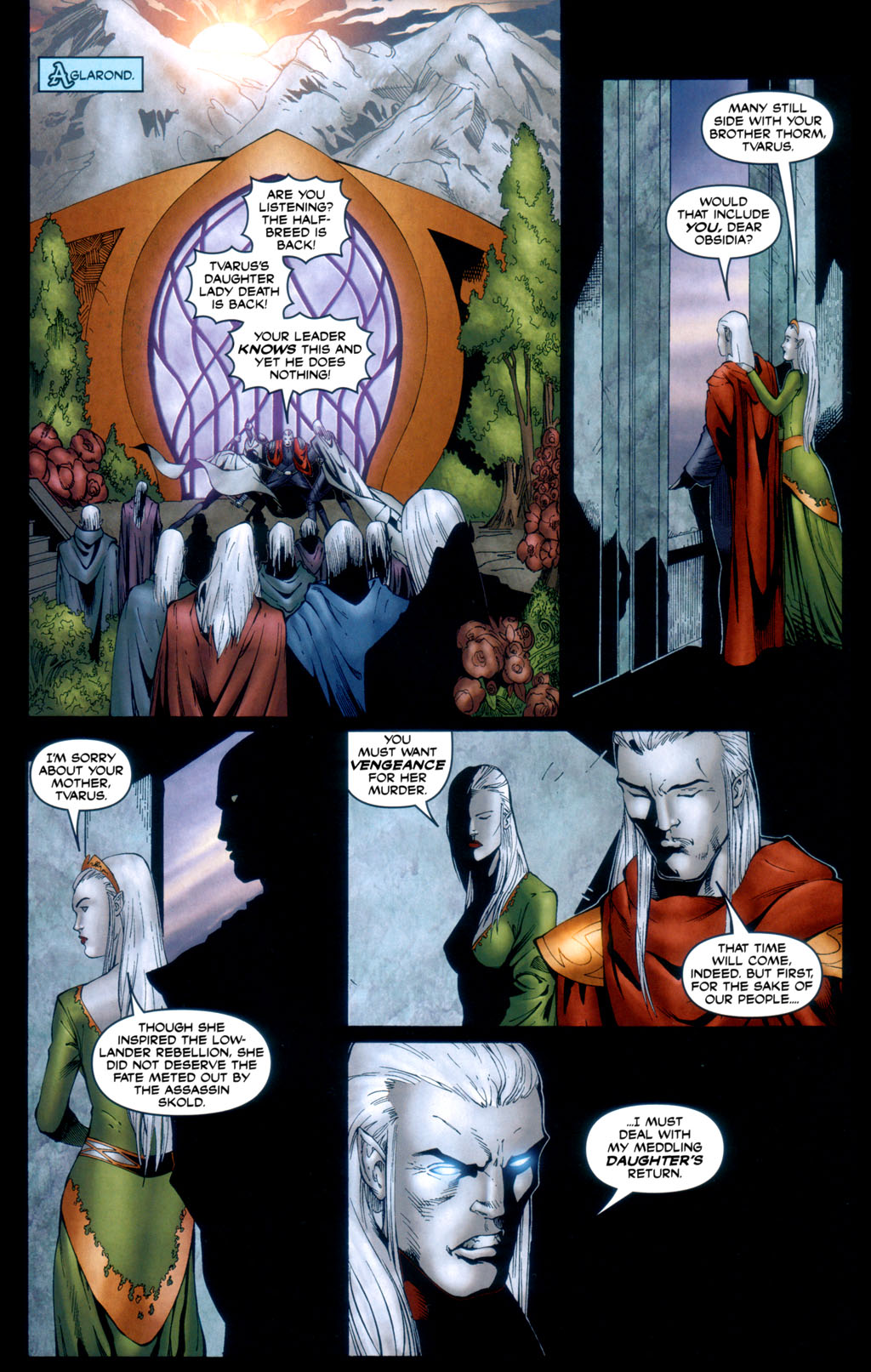 Read online Brian Pulido's Medieval Lady Death comic -  Issue #8 - 10