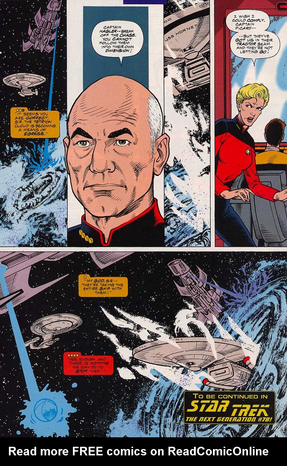 Read online Star Trek: The Next Generation (1989) comic -  Issue #77 - 25