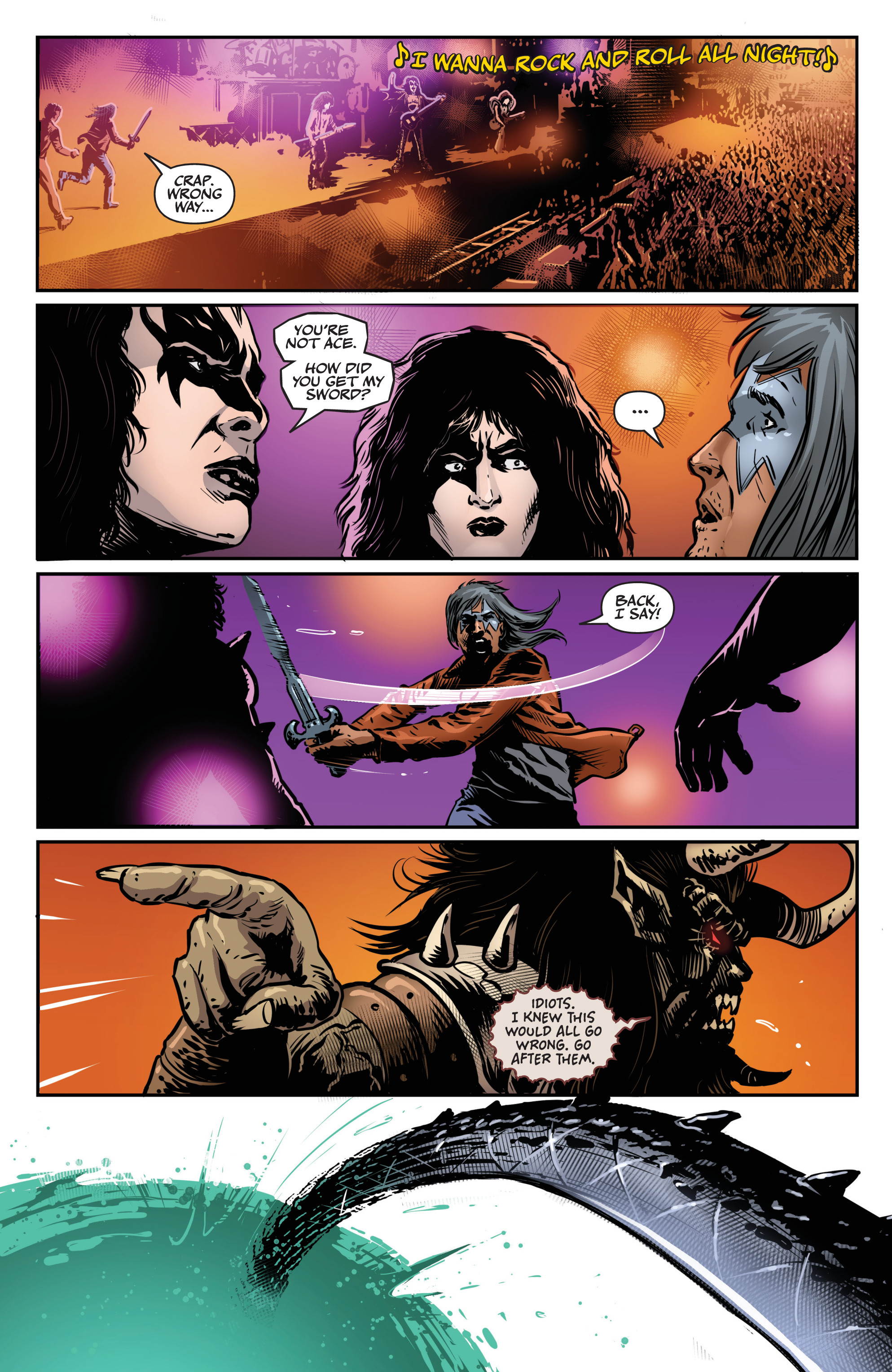 Read online KISS: The End comic -  Issue #3 - 21