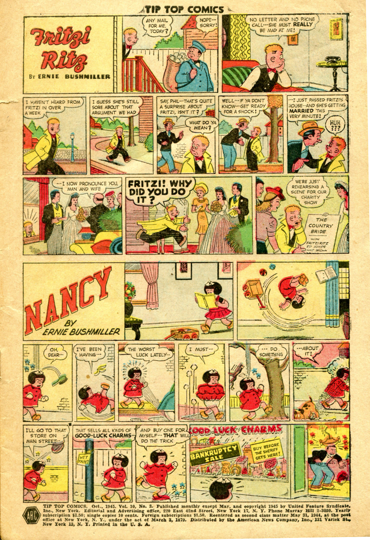 Read online Tip Top Comics comic -  Issue #111 - 3