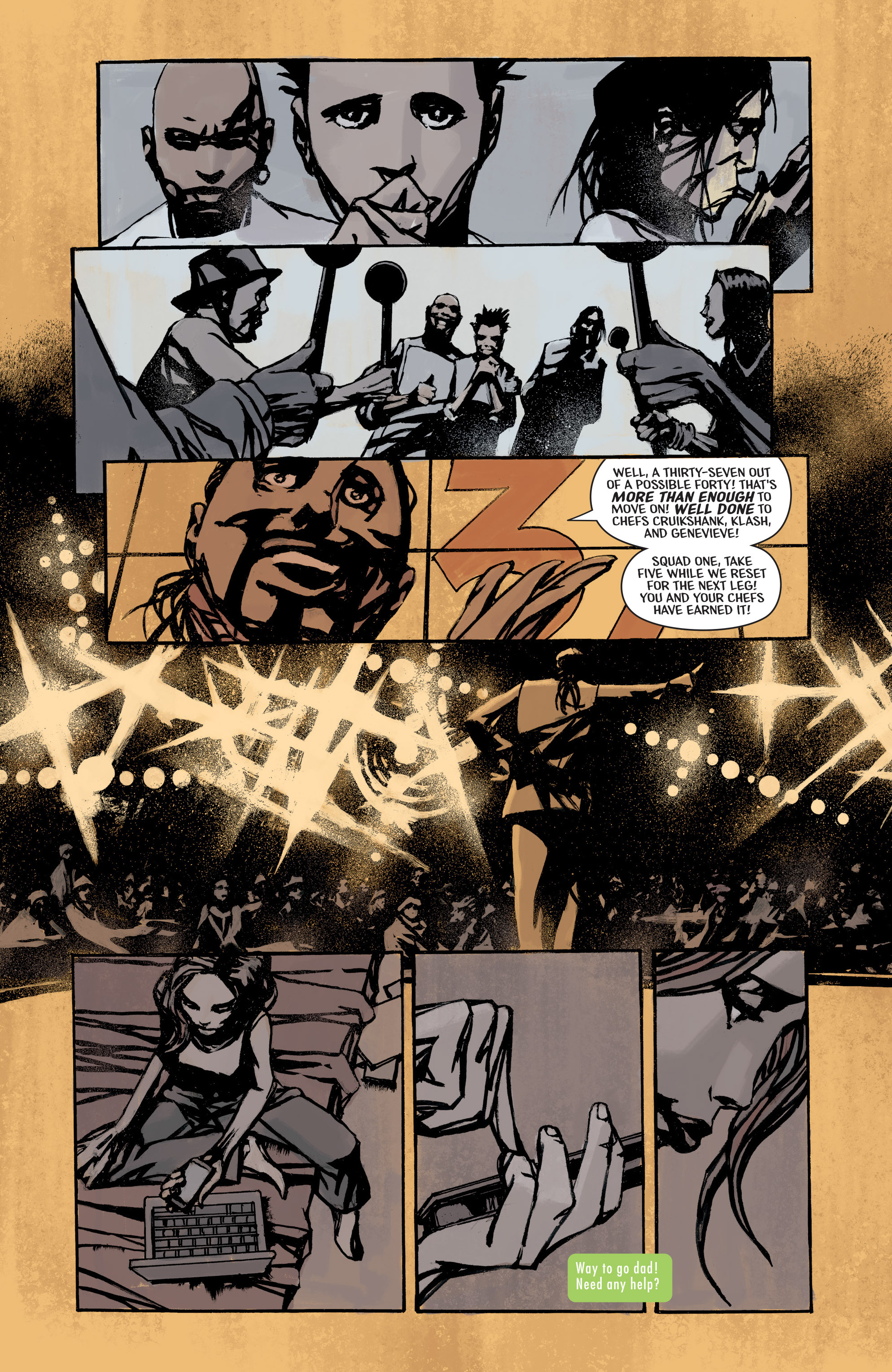 Read online Starve comic -  Issue #4 - 21