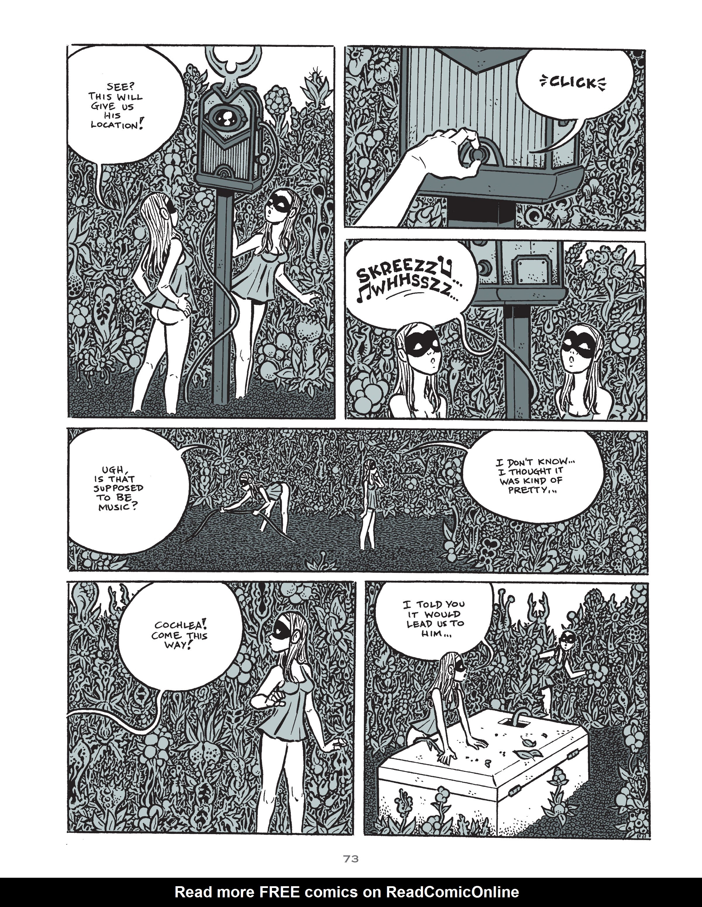 Read online Cochlea & Eustachia (2014) comic -  Issue # TPB - 75