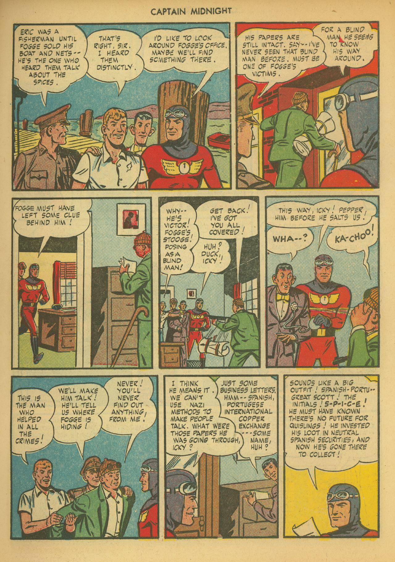 Read online Captain Midnight (1942) comic -  Issue #46 - 19