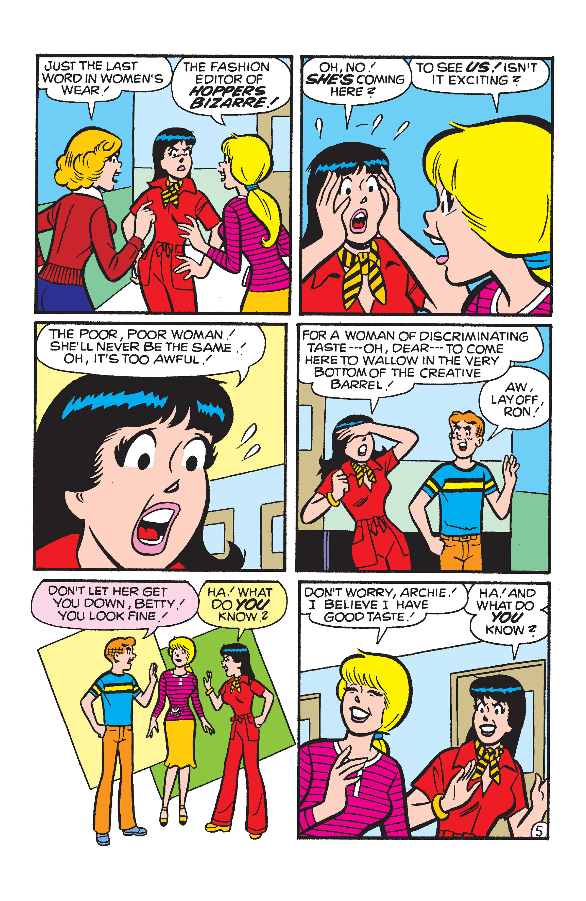 Read online Betty's Cool Fashions comic -  Issue # TPB - 7