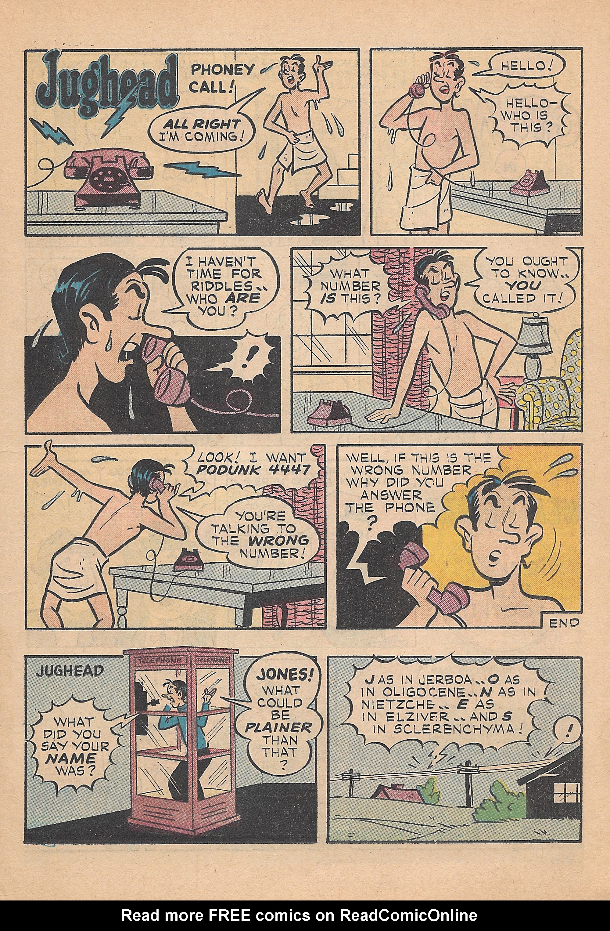 Read online Archie's Joke Book Magazine comic -  Issue #30 - 23