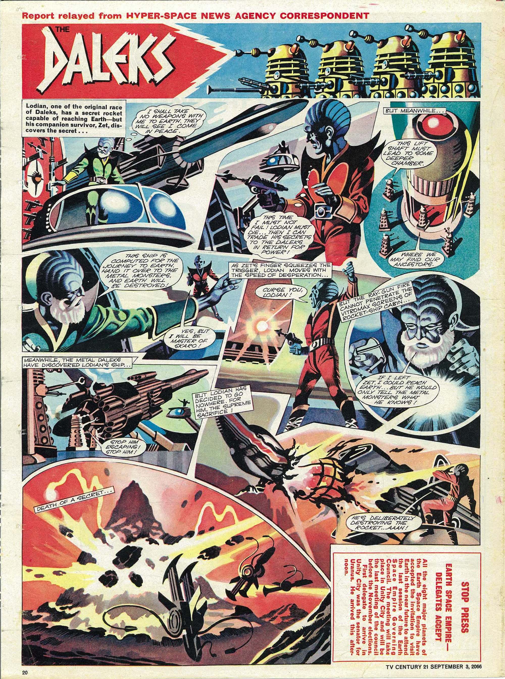 Read online TV Century 21 (TV 21) comic -  Issue #85 - 19