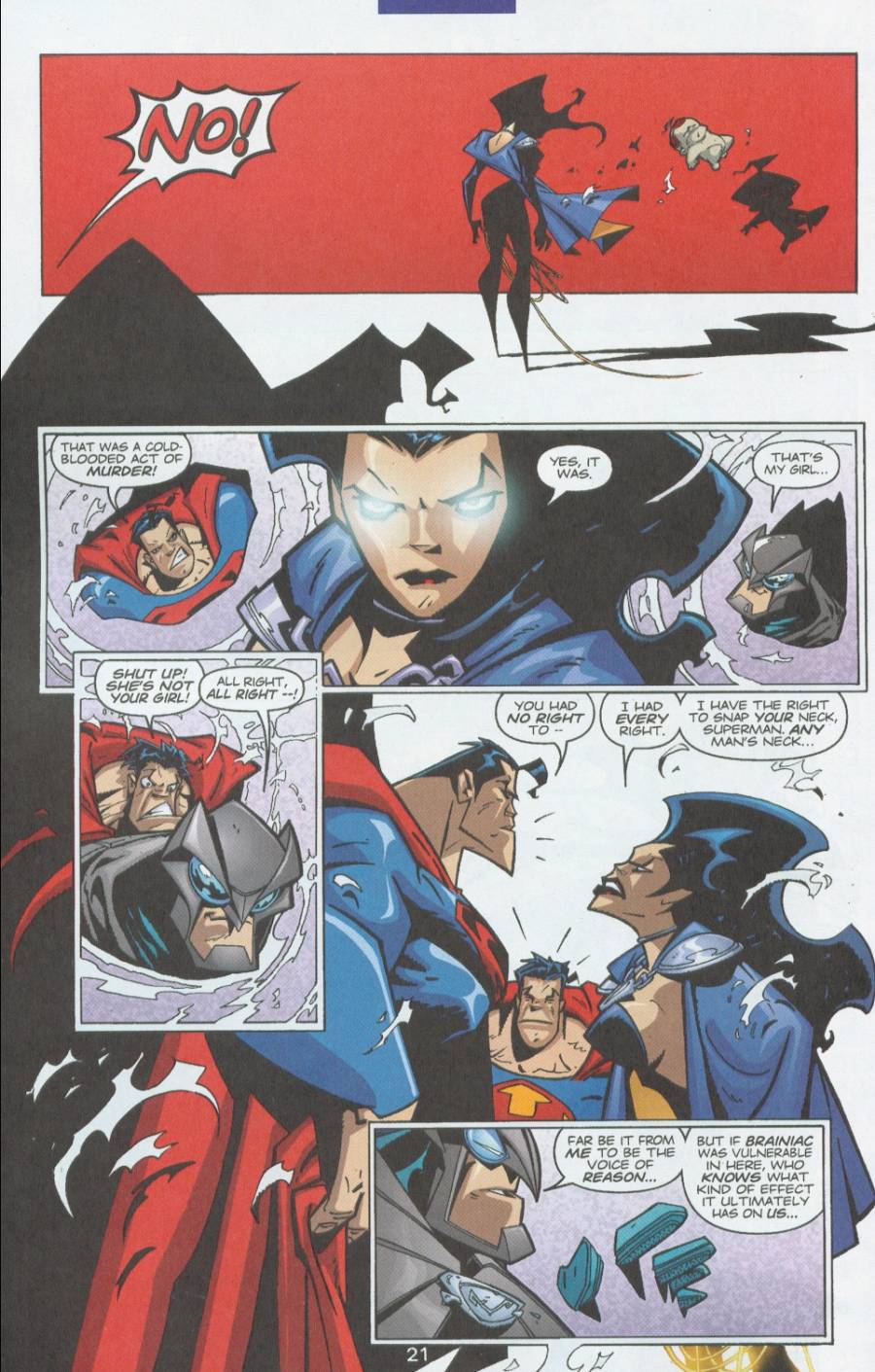 Read online Adventures of Superman (1987) comic -  Issue #605 - 22