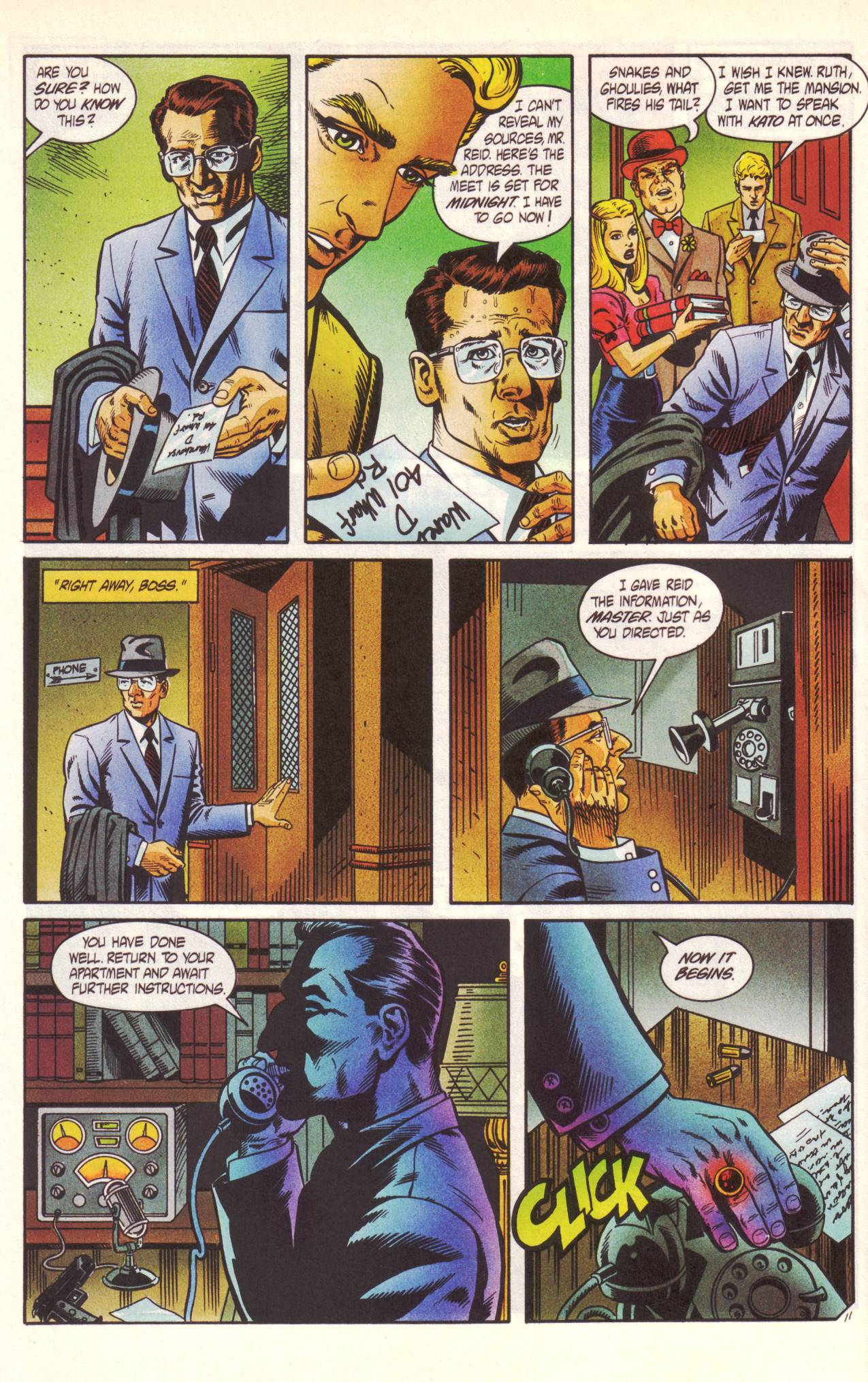 Read online Sting of The Green Hornet comic -  Issue #1 - 12