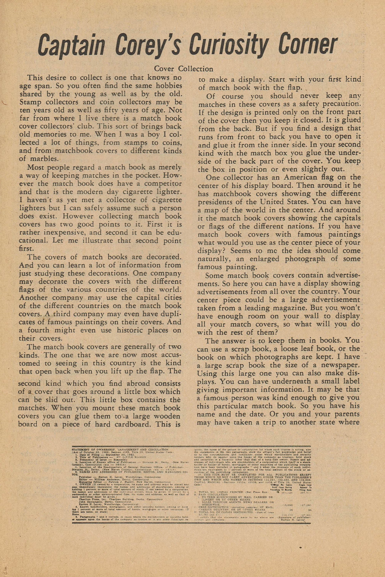 Read online My Little Margie (1954) comic -  Issue #52 - 19