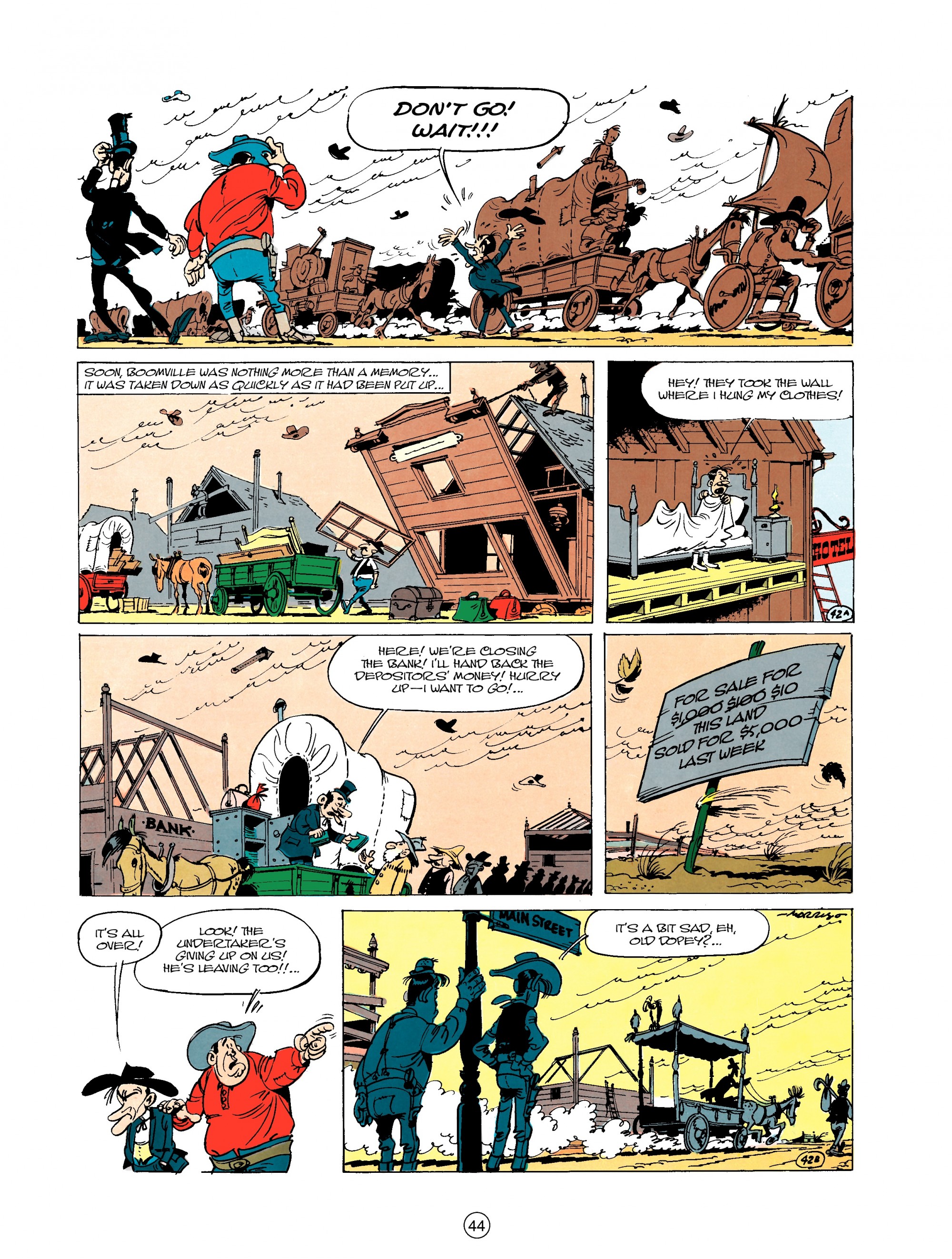 Read online A Lucky Luke Adventure comic -  Issue #20 - 44