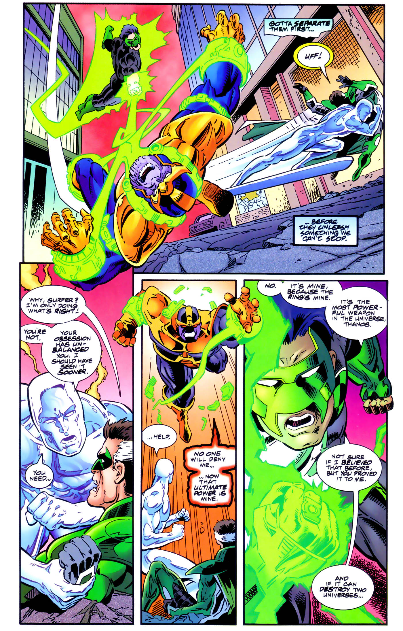 Read online Green Lantern/Silver Surfer: Unholy Alliances comic -  Issue # Full - 42