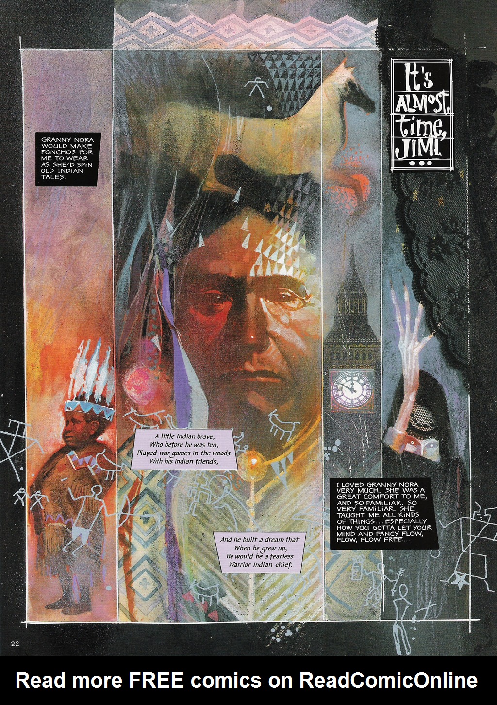 Read online Voodoo Child - The Illustrated Legend of Jimi Hendrix comic -  Issue # TPB - 25