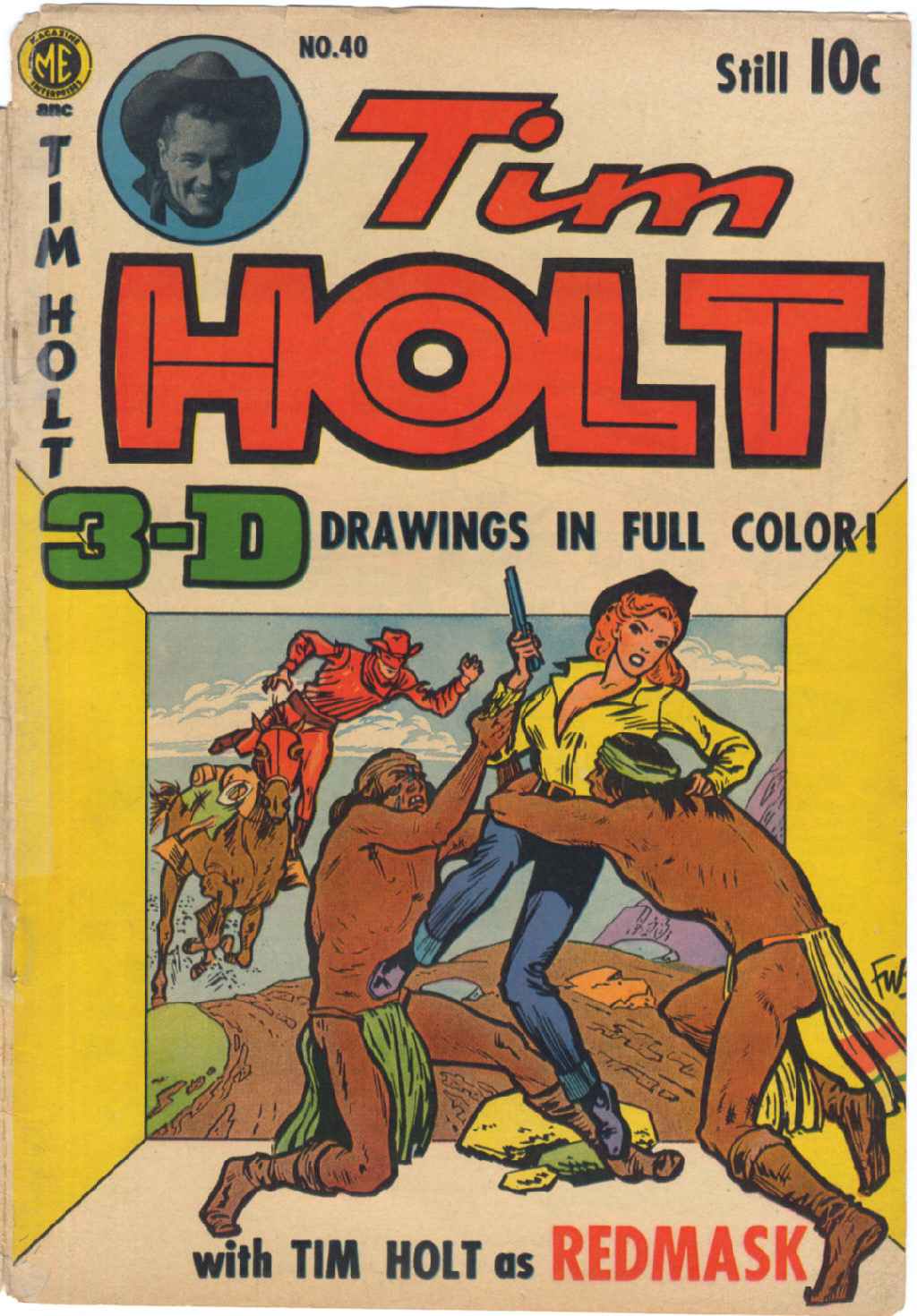 Read online Tim Holt comic -  Issue #40 - 1