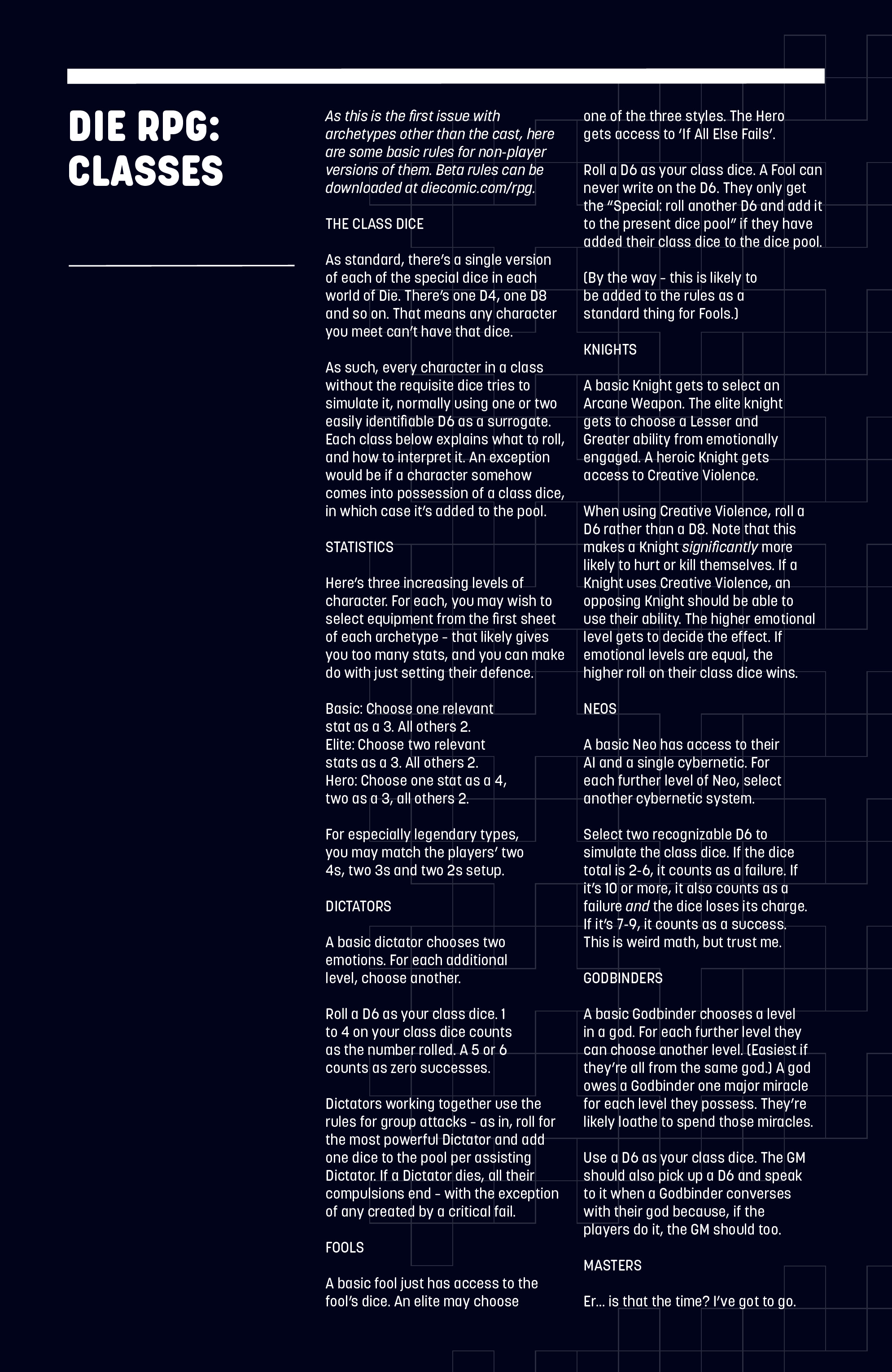 Read online Die comic -  Issue #8 - 30