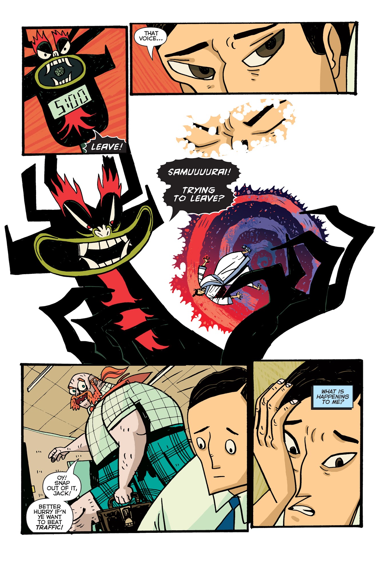 Read online Samurai Jack: Quantum Jack comic -  Issue #4 - 10