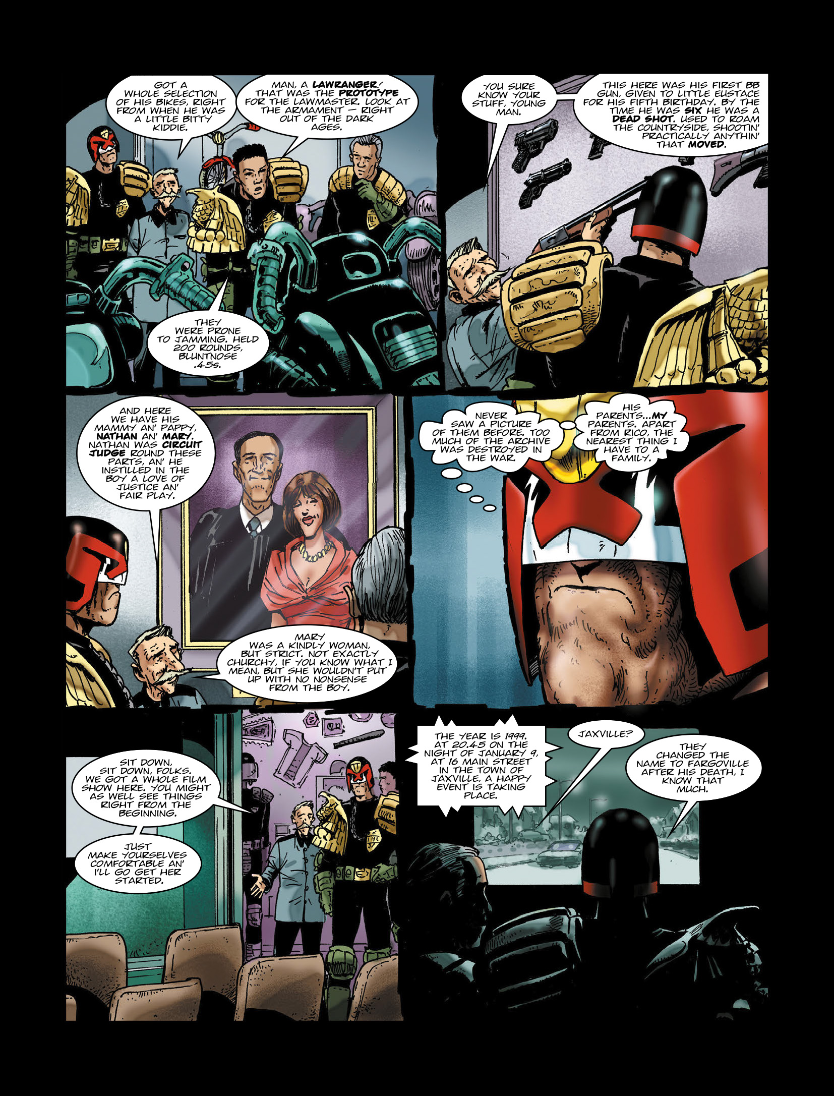 Read online Essential Judge Dredd: Origins comic -  Issue # TPB (Part 1) - 65