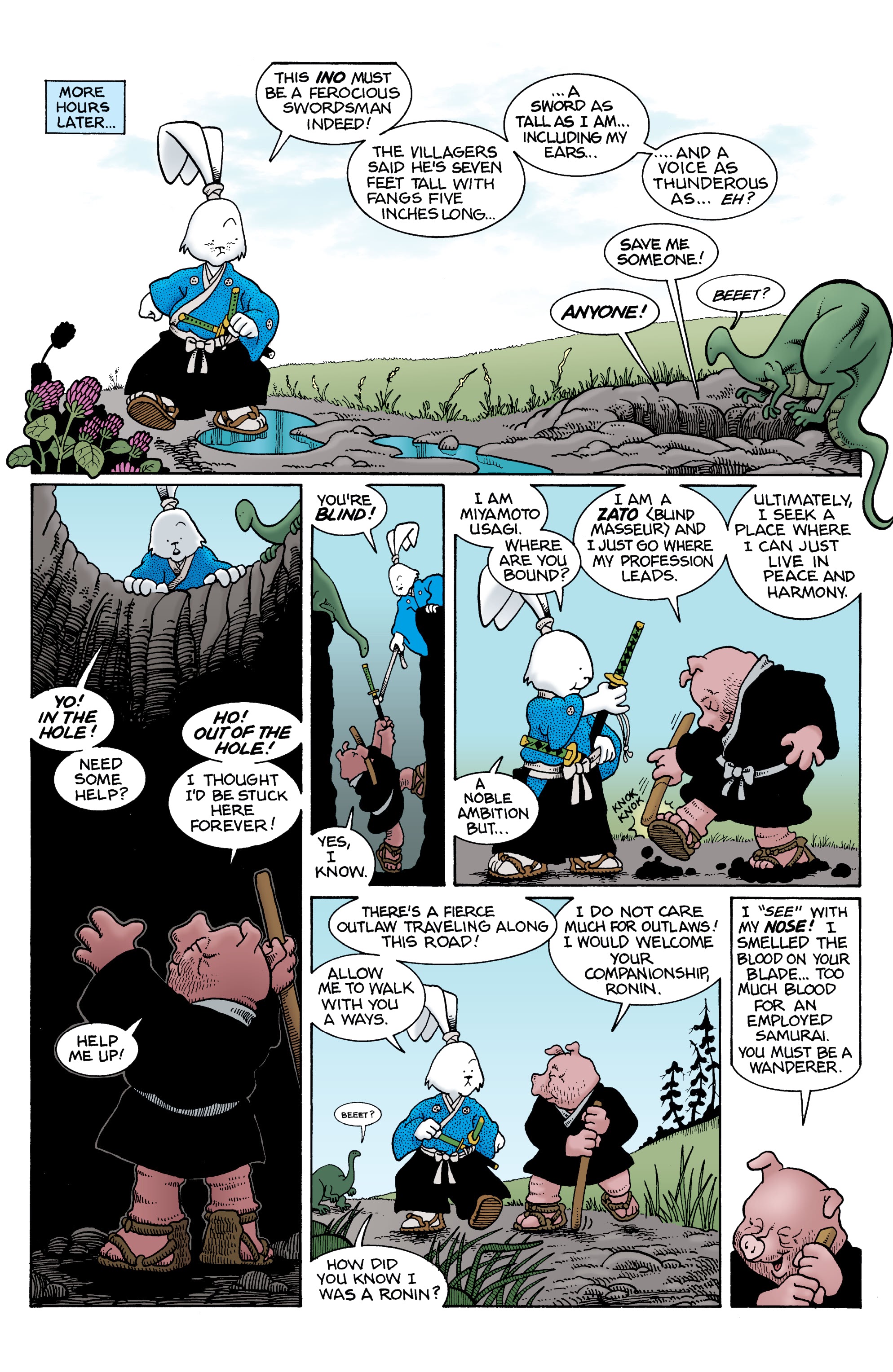 Read online Usagi Yojimbo Color Classics comic -  Issue #6 - 15