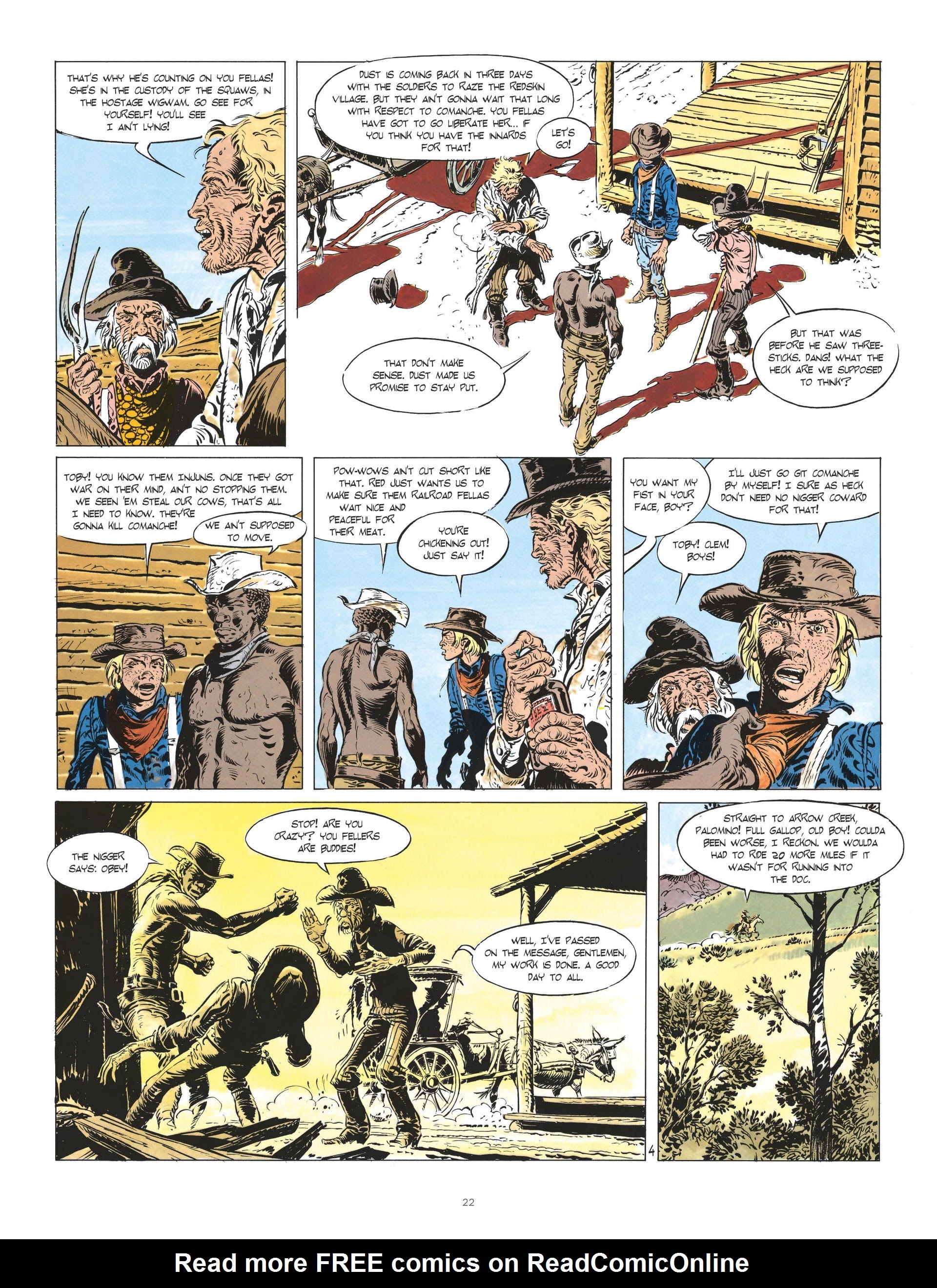 Read online Comanche comic -  Issue #2 - 22