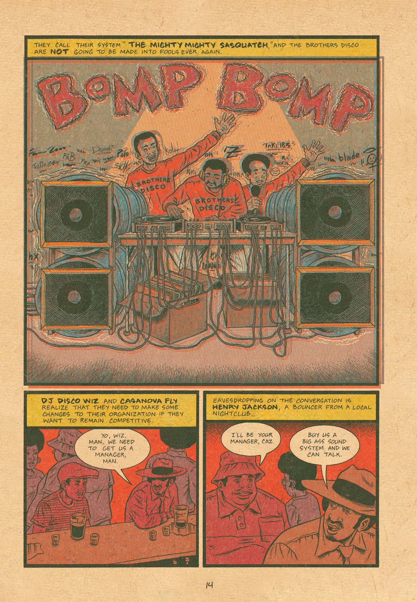 Read online Hip Hop Family Tree (2013) comic -  Issue # TPB 1 - 15