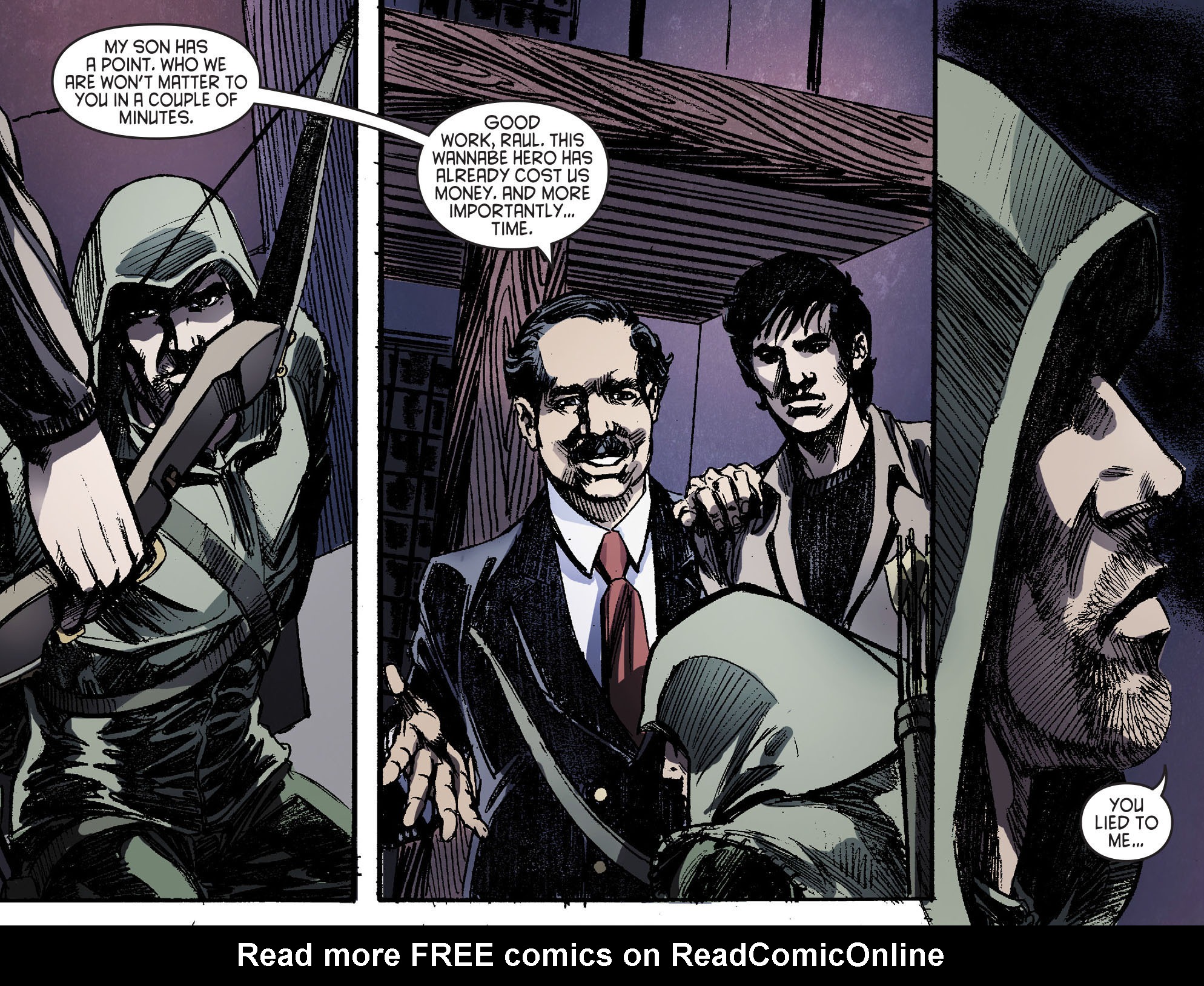 Read online Arrow [II] comic -  Issue #16 - 17