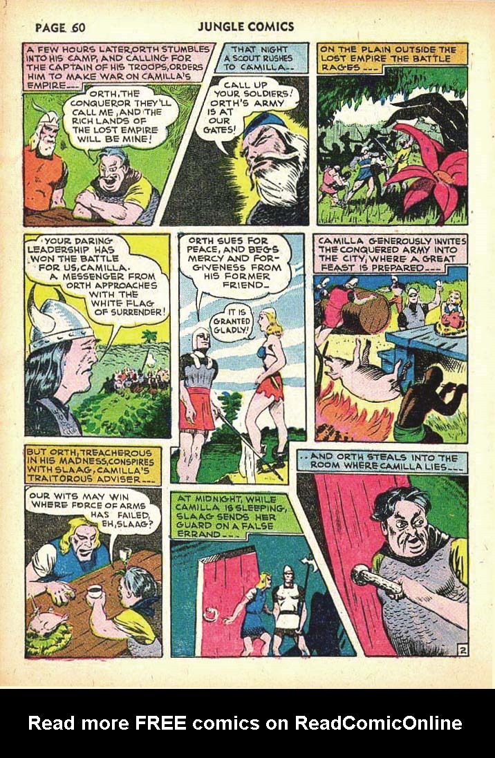 Read online Jungle Comics comic -  Issue #25 - 62