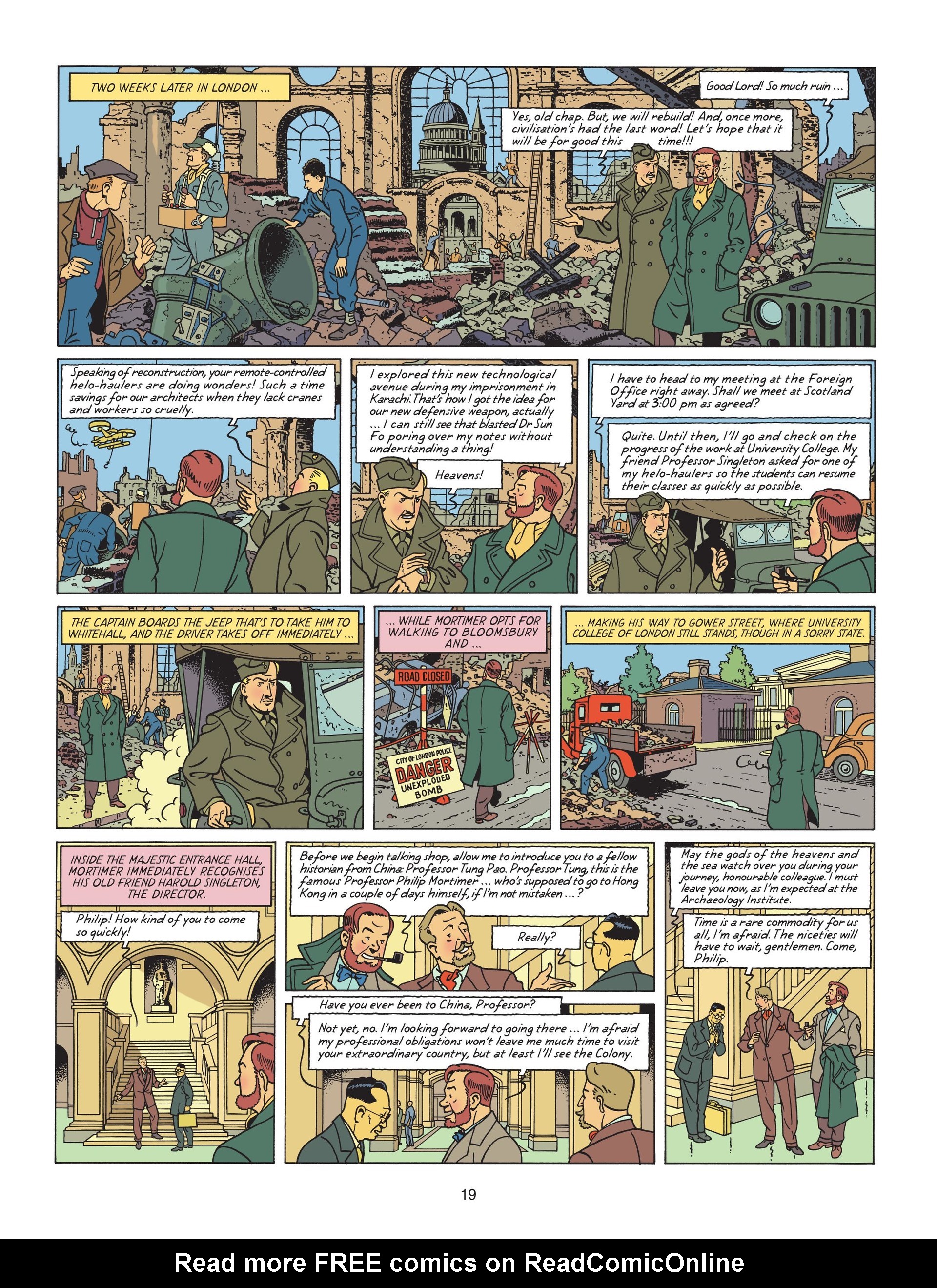 Read online Blake & Mortimer comic -  Issue #25 - 21