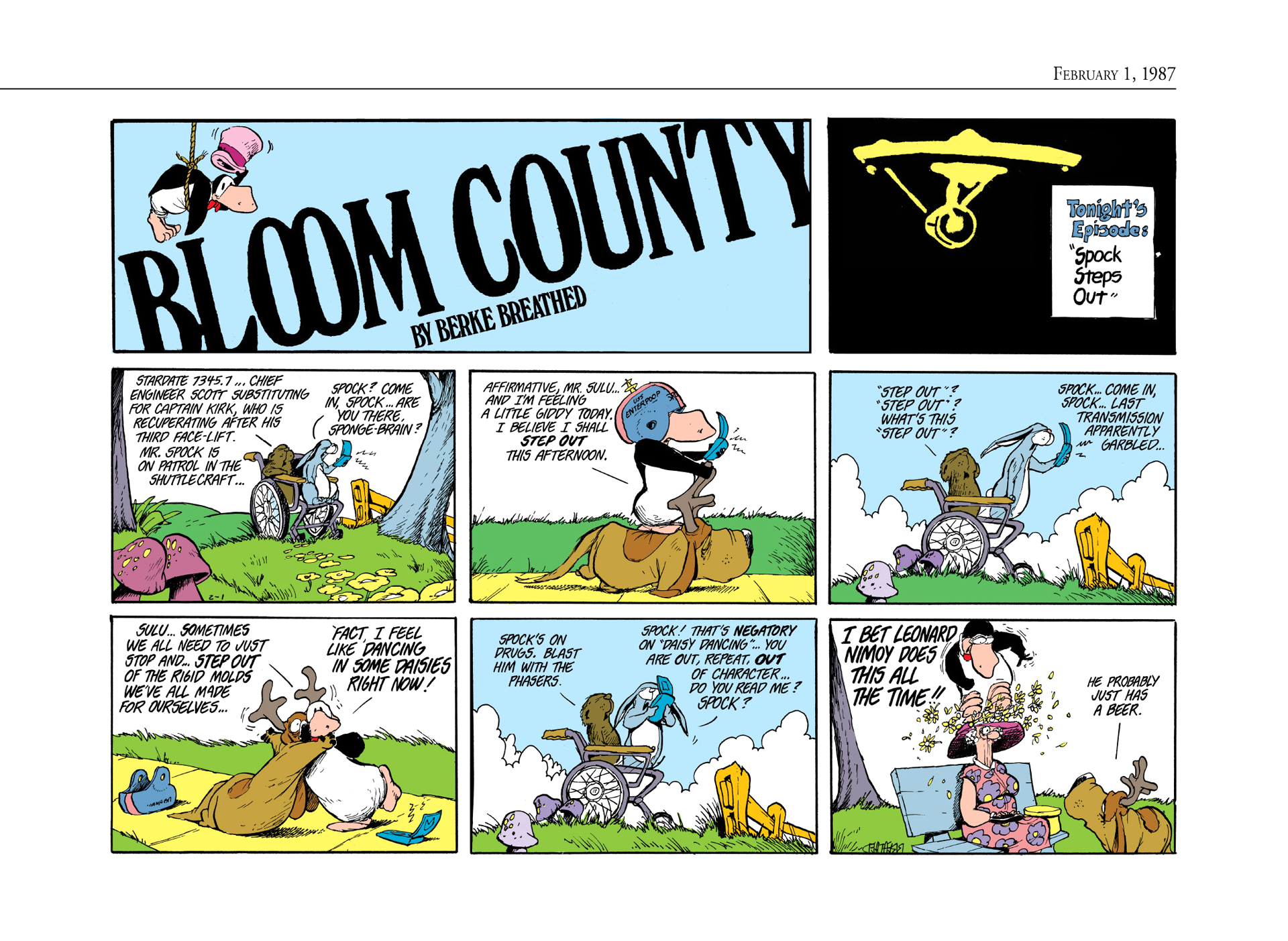 Read online The Bloom County Digital Library comic -  Issue # TPB 7 (Part 1) - 38