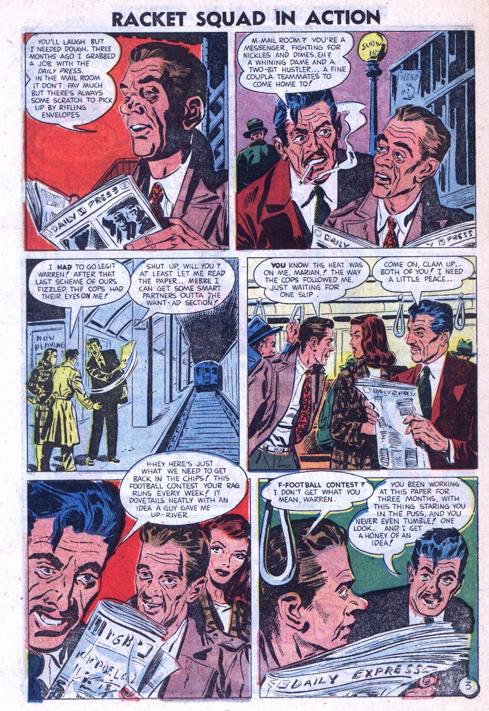 Read online Racket Squad in Action comic -  Issue #9 - 22