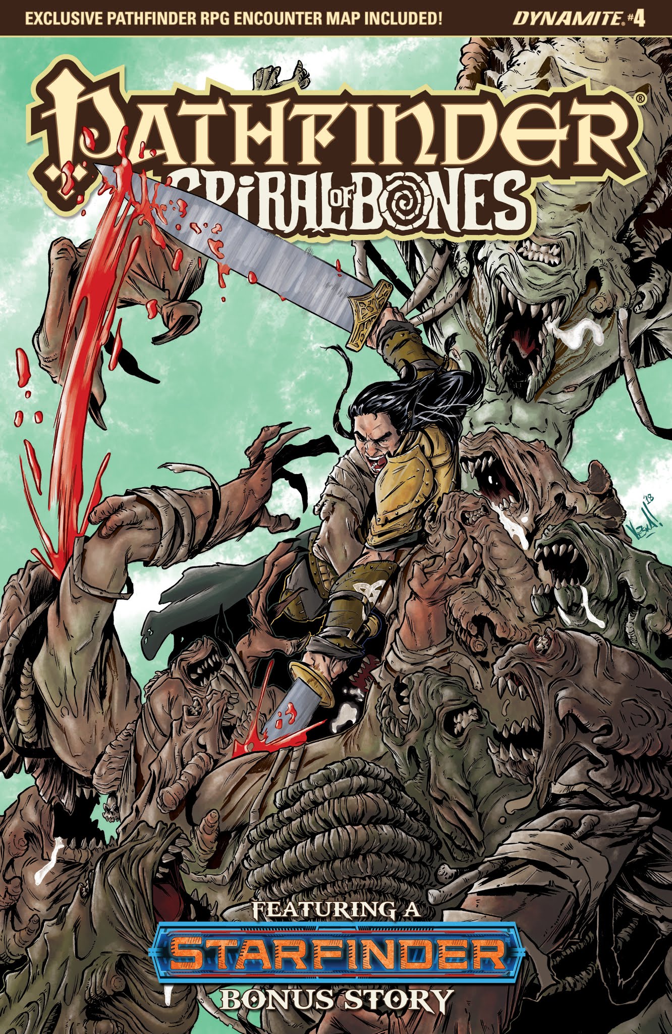 Read online Pathfinder: Spiral Of Bones comic -  Issue #4 - 2