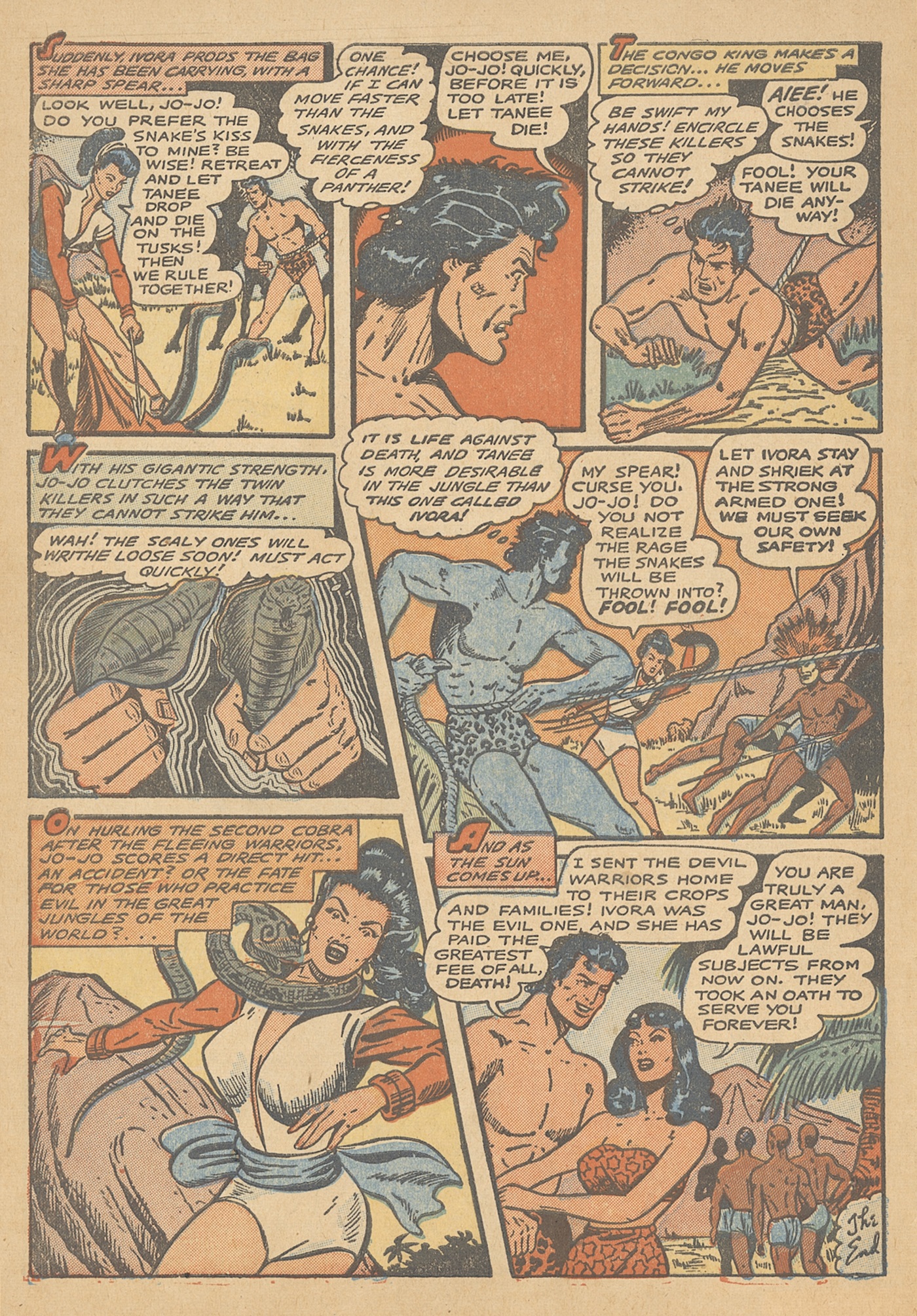 Read online Terrors of the Jungle comic -  Issue #5 - 34