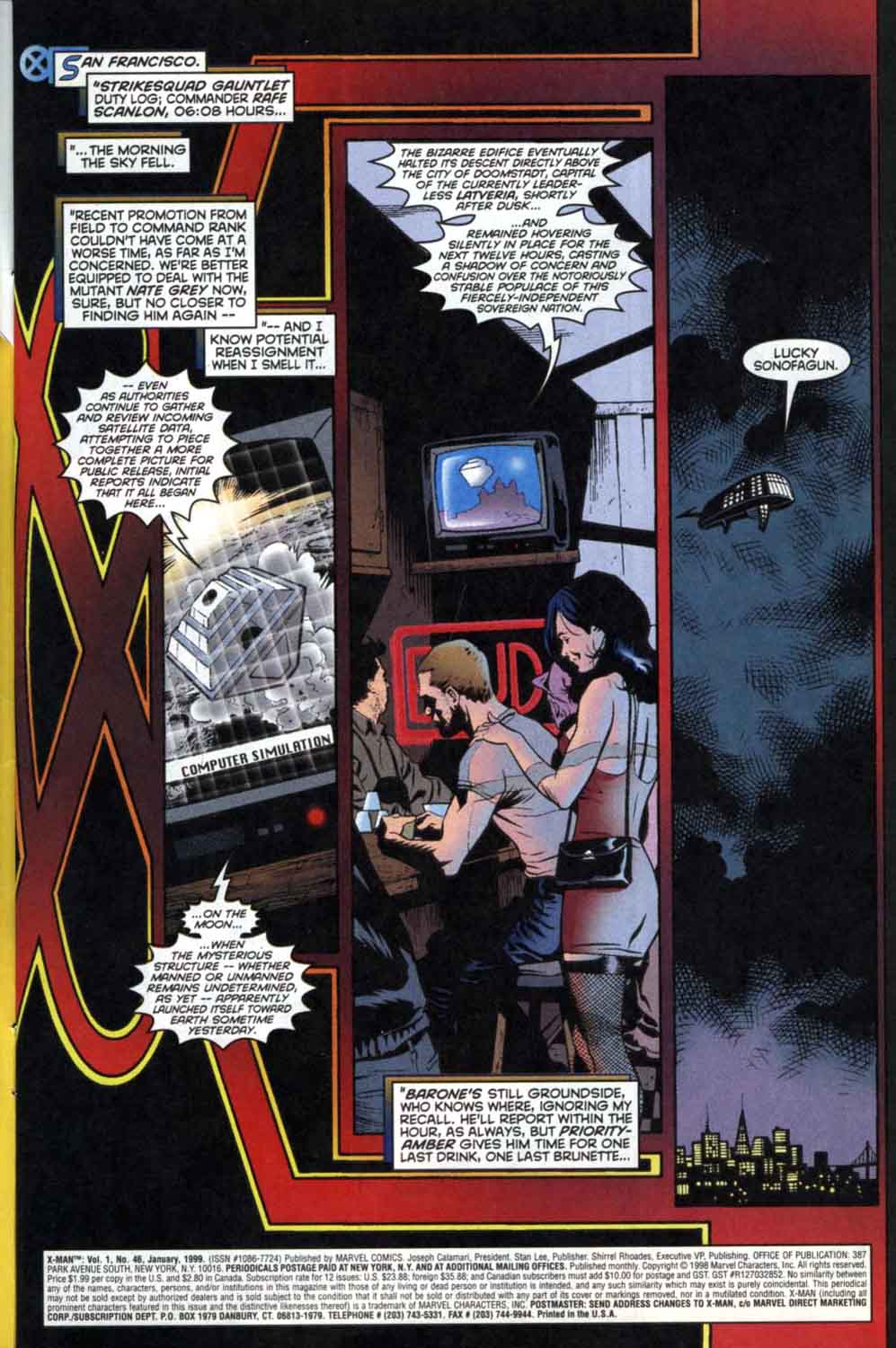 Read online X-Man comic -  Issue #46 - 2