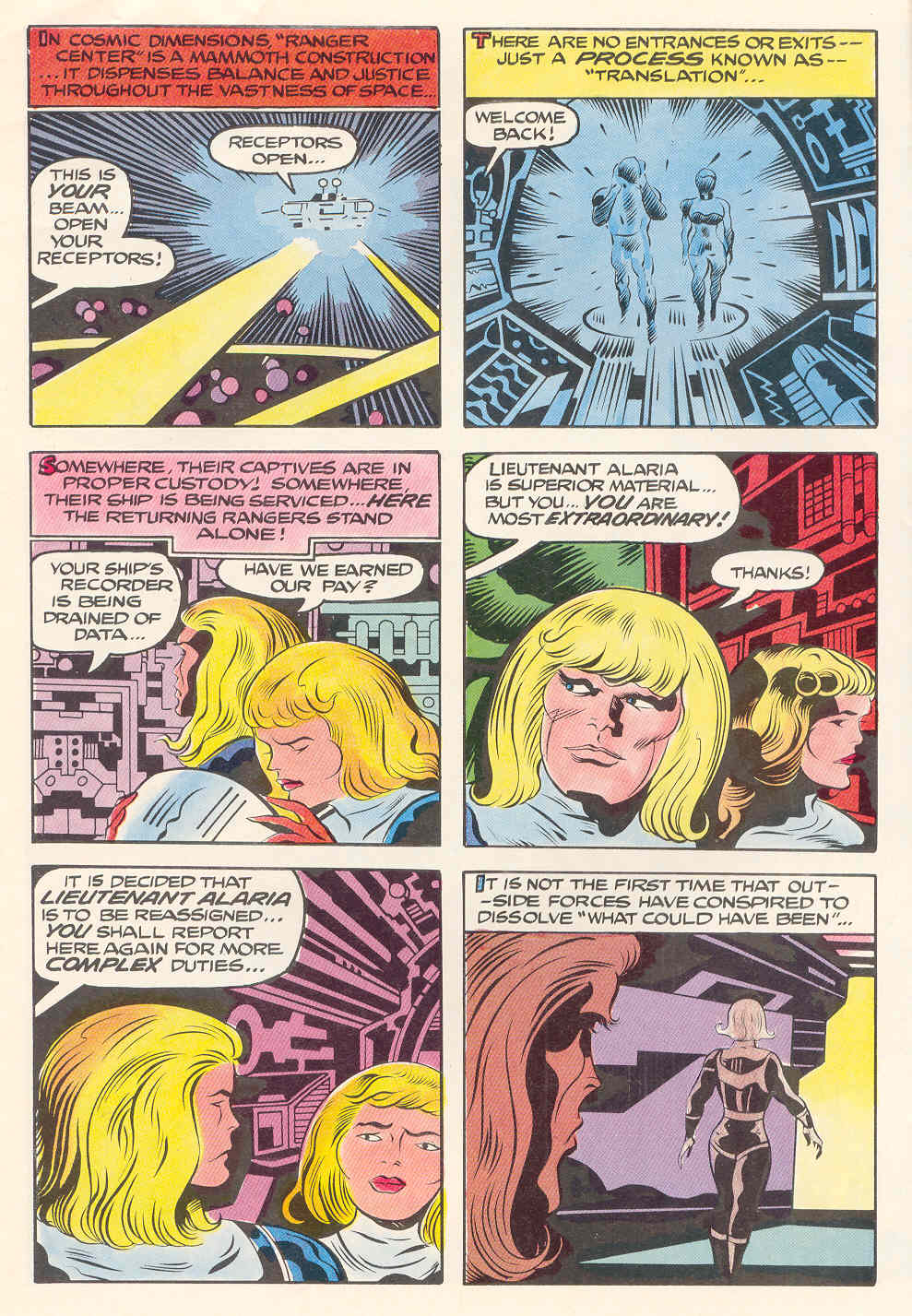 Read online Captain Victory and the Galactic Rangers (1981) comic -  Issue #13 - 16