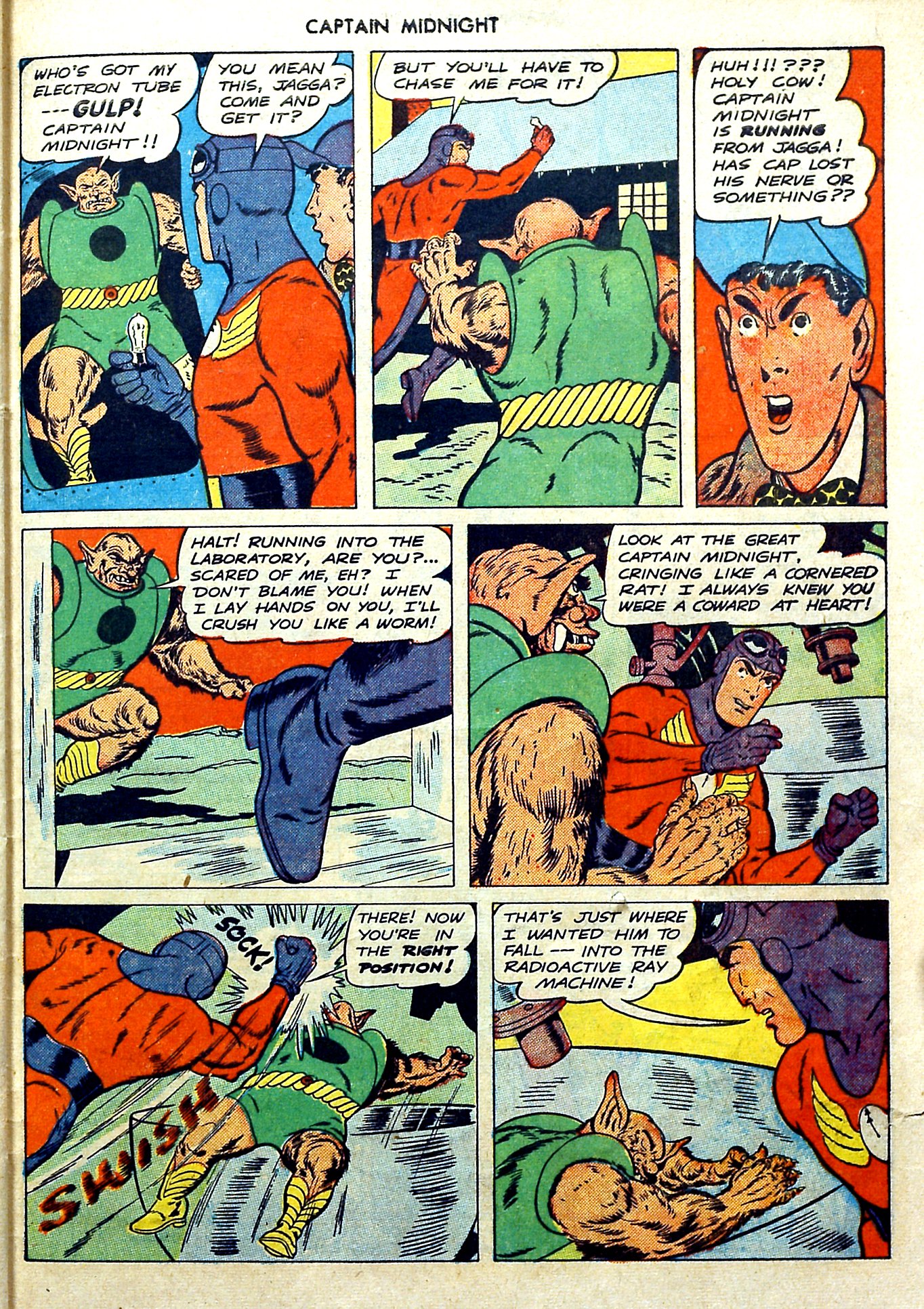 Read online Captain Midnight (1942) comic -  Issue #56 - 31