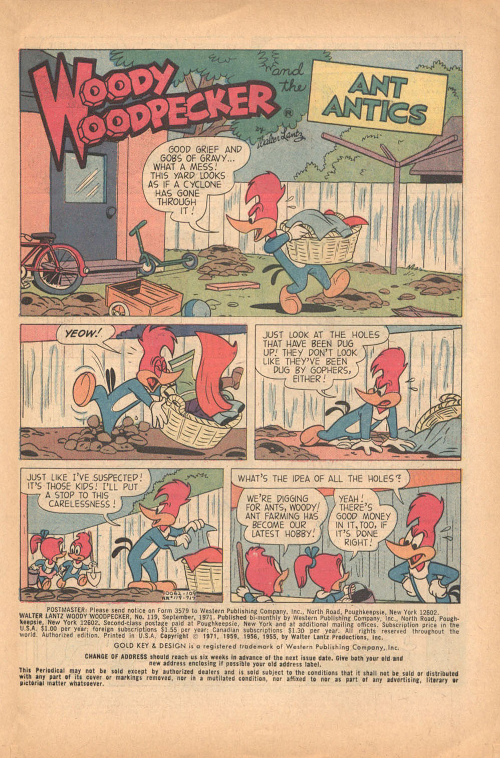 Read online Walter Lantz Woody Woodpecker (1962) comic -  Issue #119 - 3