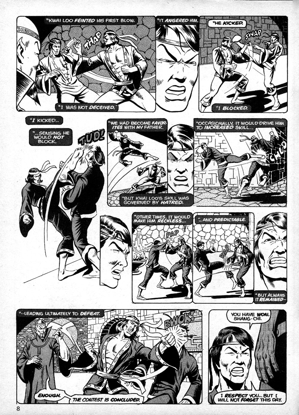 Read online The Deadly Hands of Kung Fu comic -  Issue #5 - 8