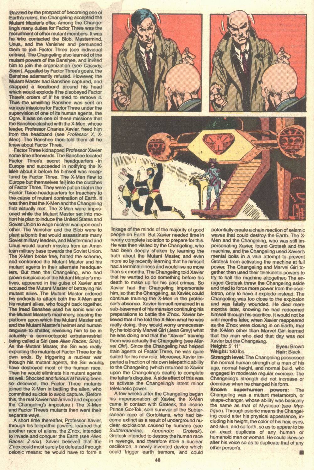 Read online The Official Handbook of the Marvel Universe Deluxe Edition comic -  Issue #16 - 50