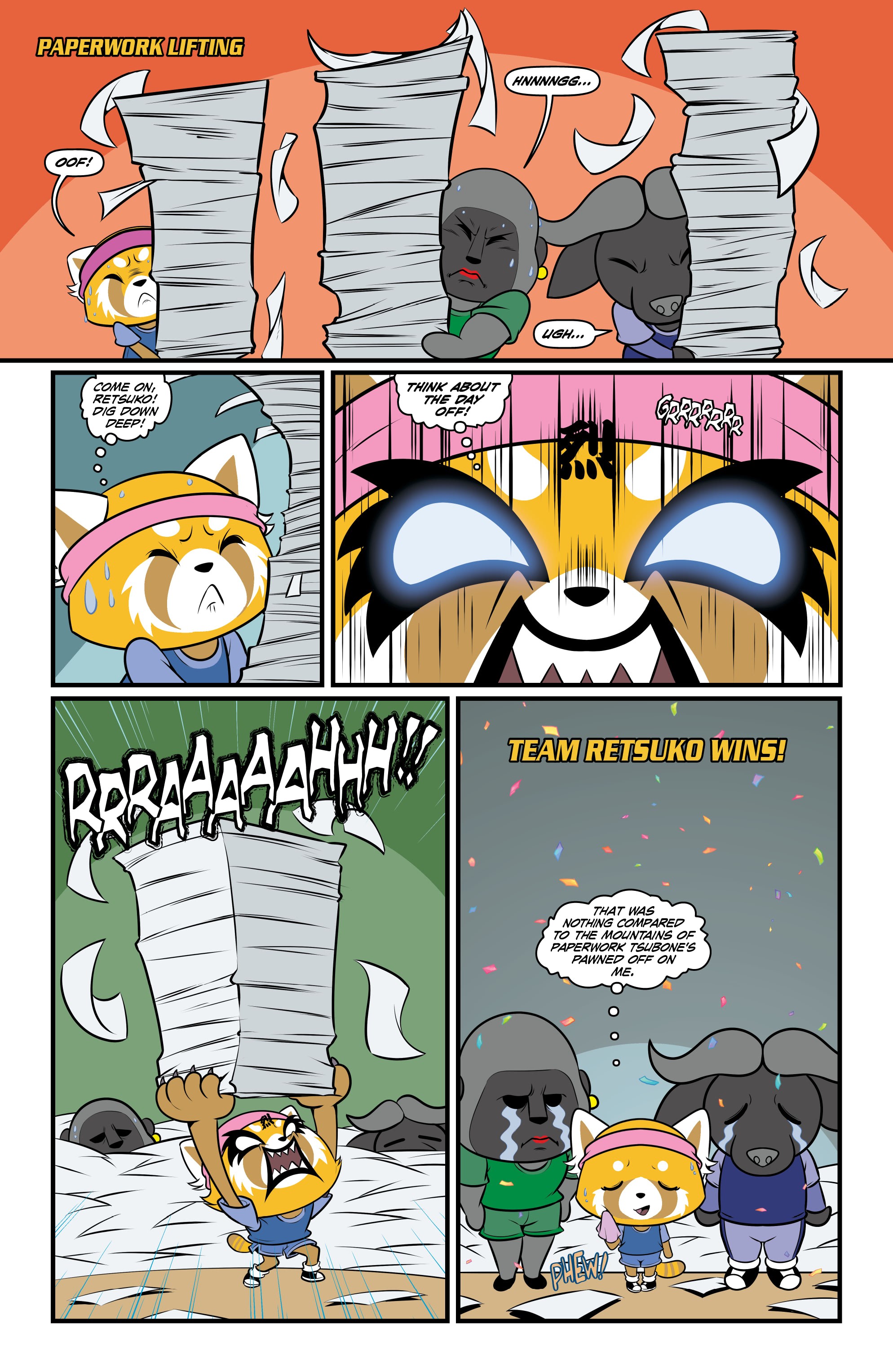 Read online Aggretsuko comic -  Issue #6 - 8