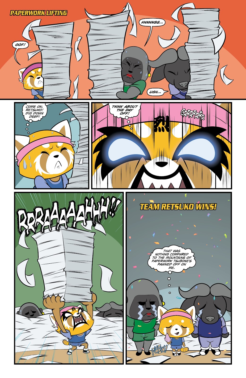 Aggretsuko issue 6 - Page 8