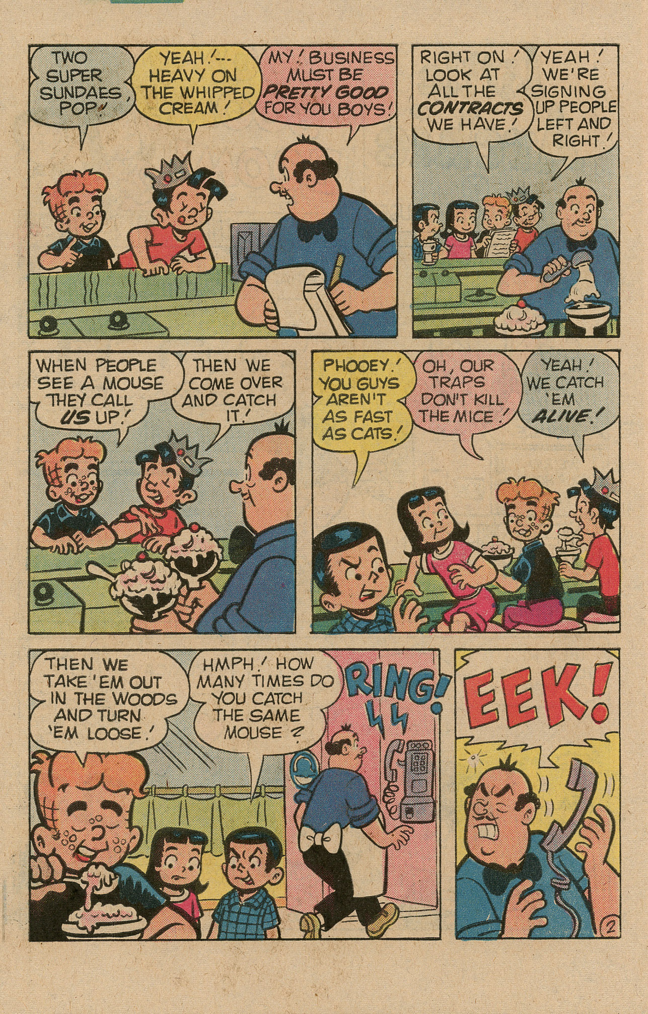 Read online Archie's TV Laugh-Out comic -  Issue #86 - 30