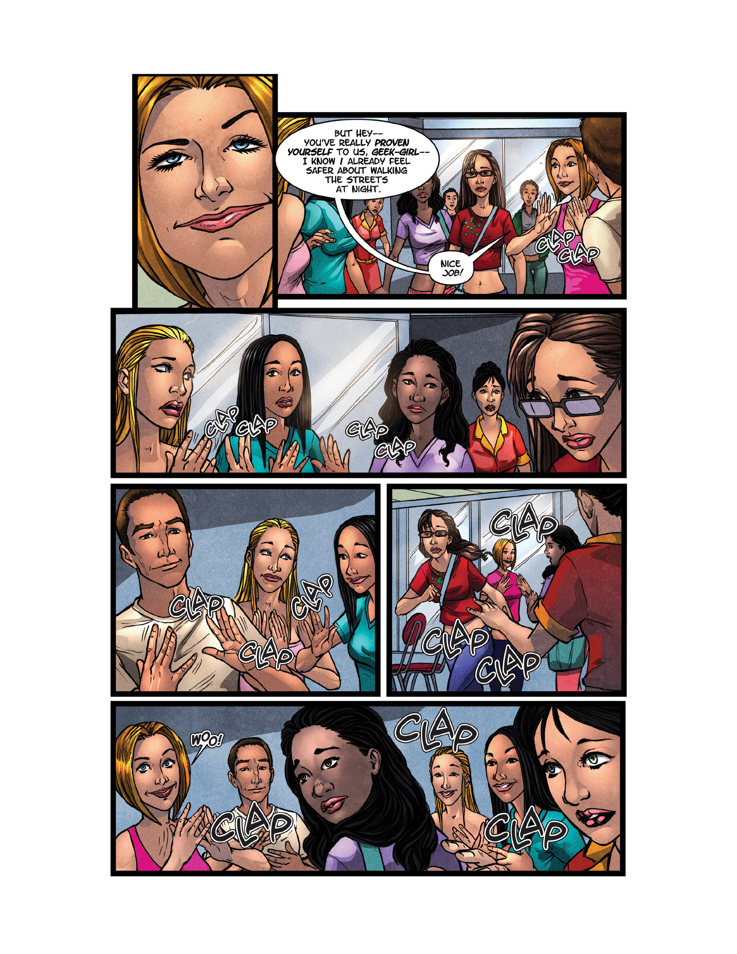 Read online Geek-Girl comic -  Issue #1 - 22